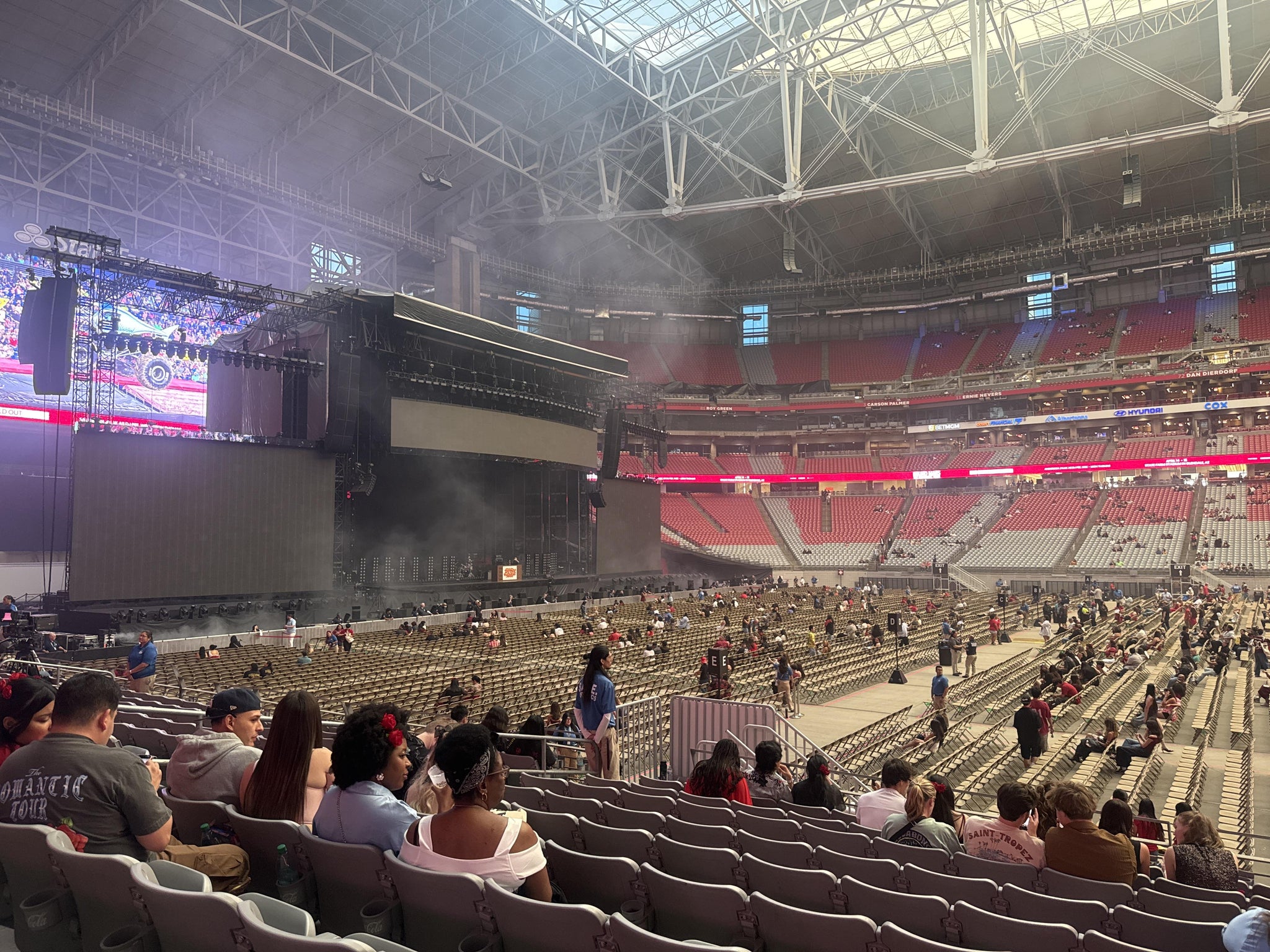 Real Fan View taken from Section 131 at State Farm Stadium by Favian U