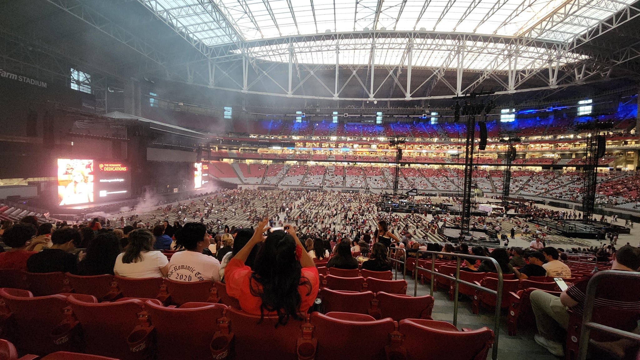 Real Fan View taken from Section 131 at State Farm Stadium by Elvira A