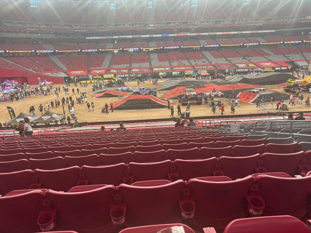 Real Fan View taken from Section 132 at State Farm Stadium by Leilany Z