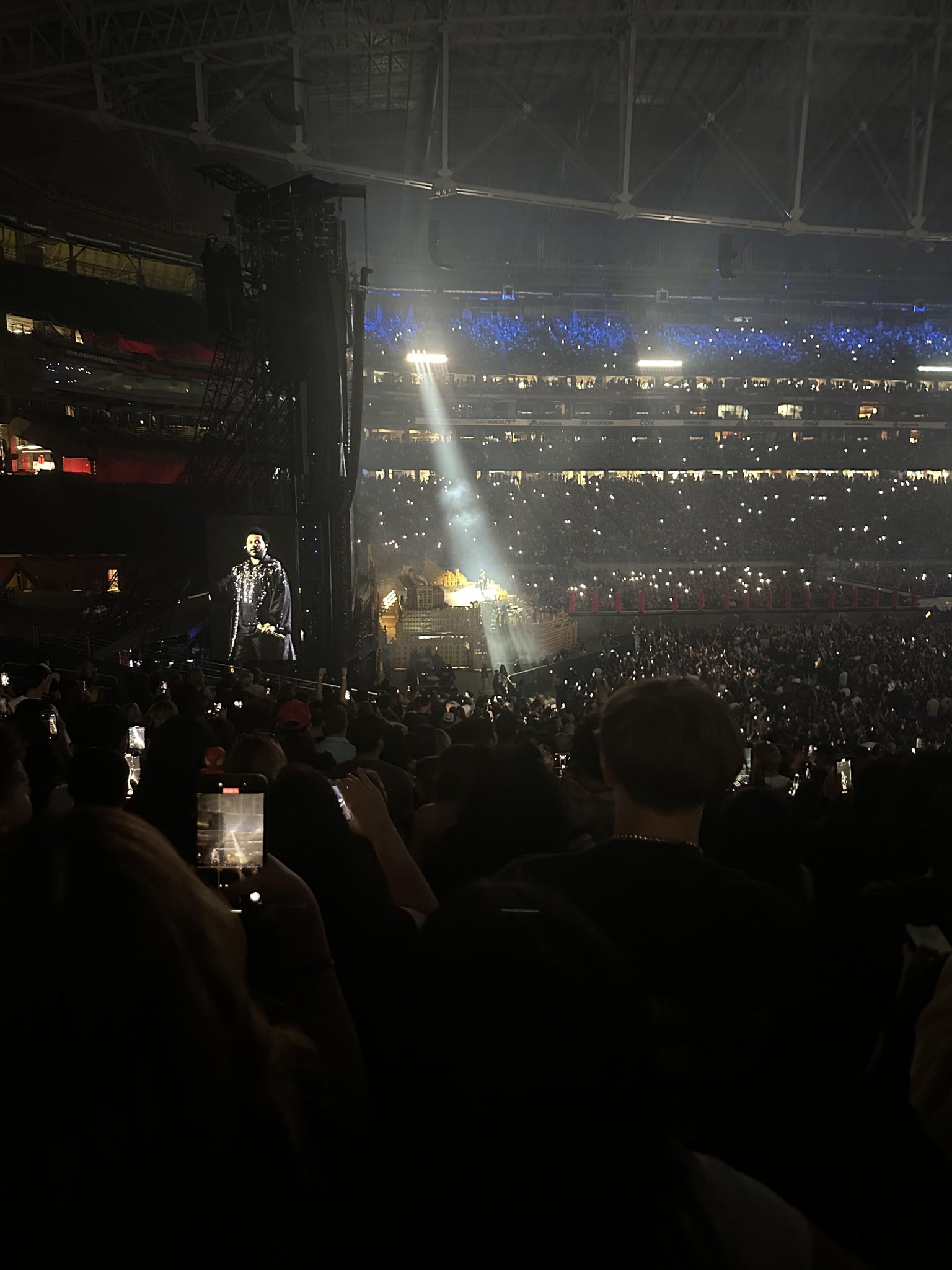 Real Fan View taken from Section 135 at State Farm Stadium by Coulter E