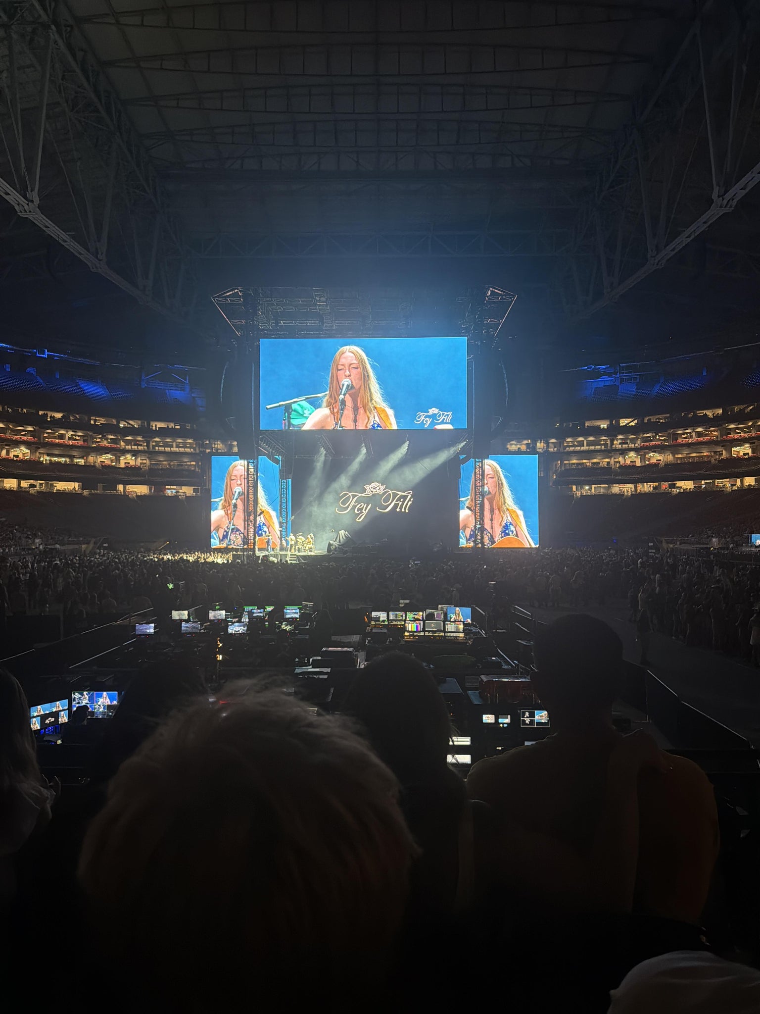 Real Fan View taken from Section 142 at State Farm Stadium by Tiffani J