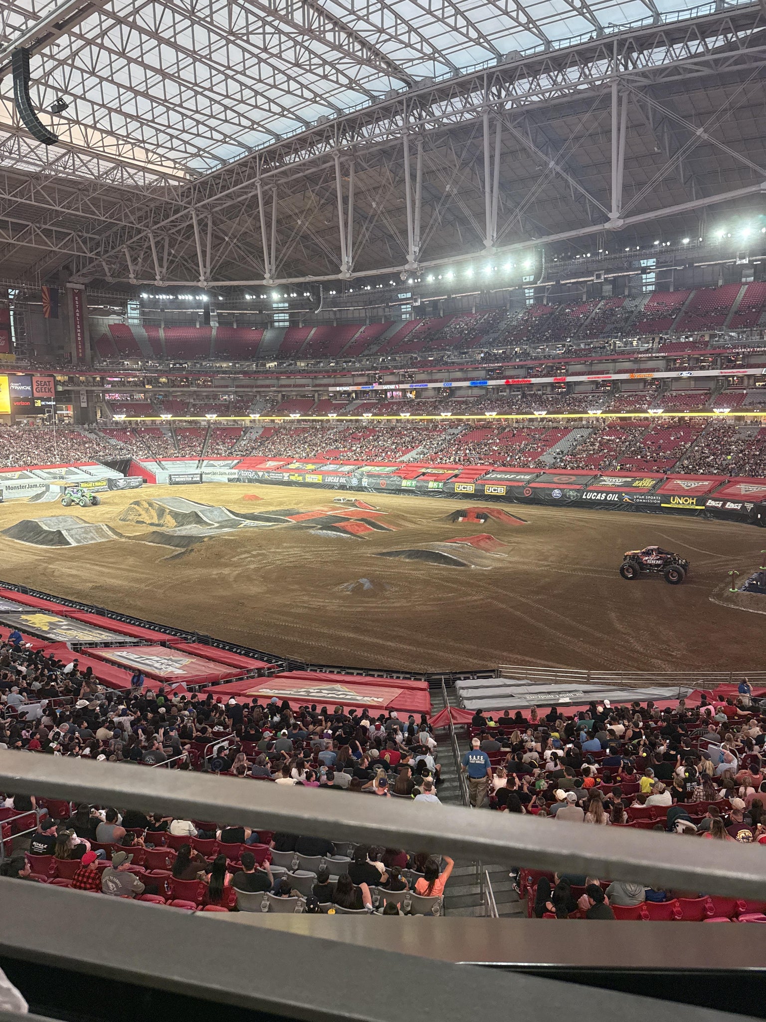 Real Fan View taken from Section 204 at State Farm Stadium by Alex E