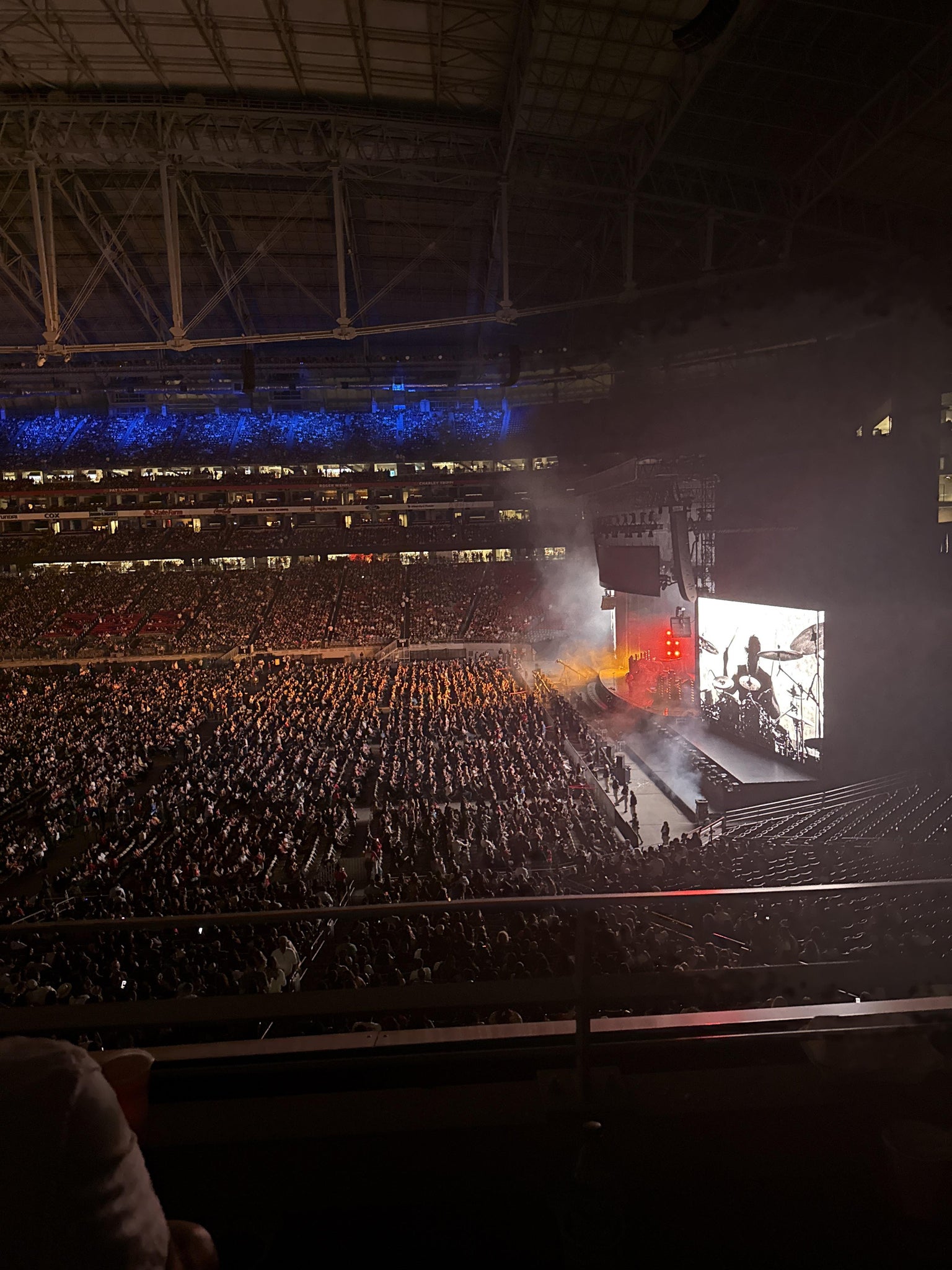 Real Fan View taken from Section 207 at State Farm Stadium by Anonymous User