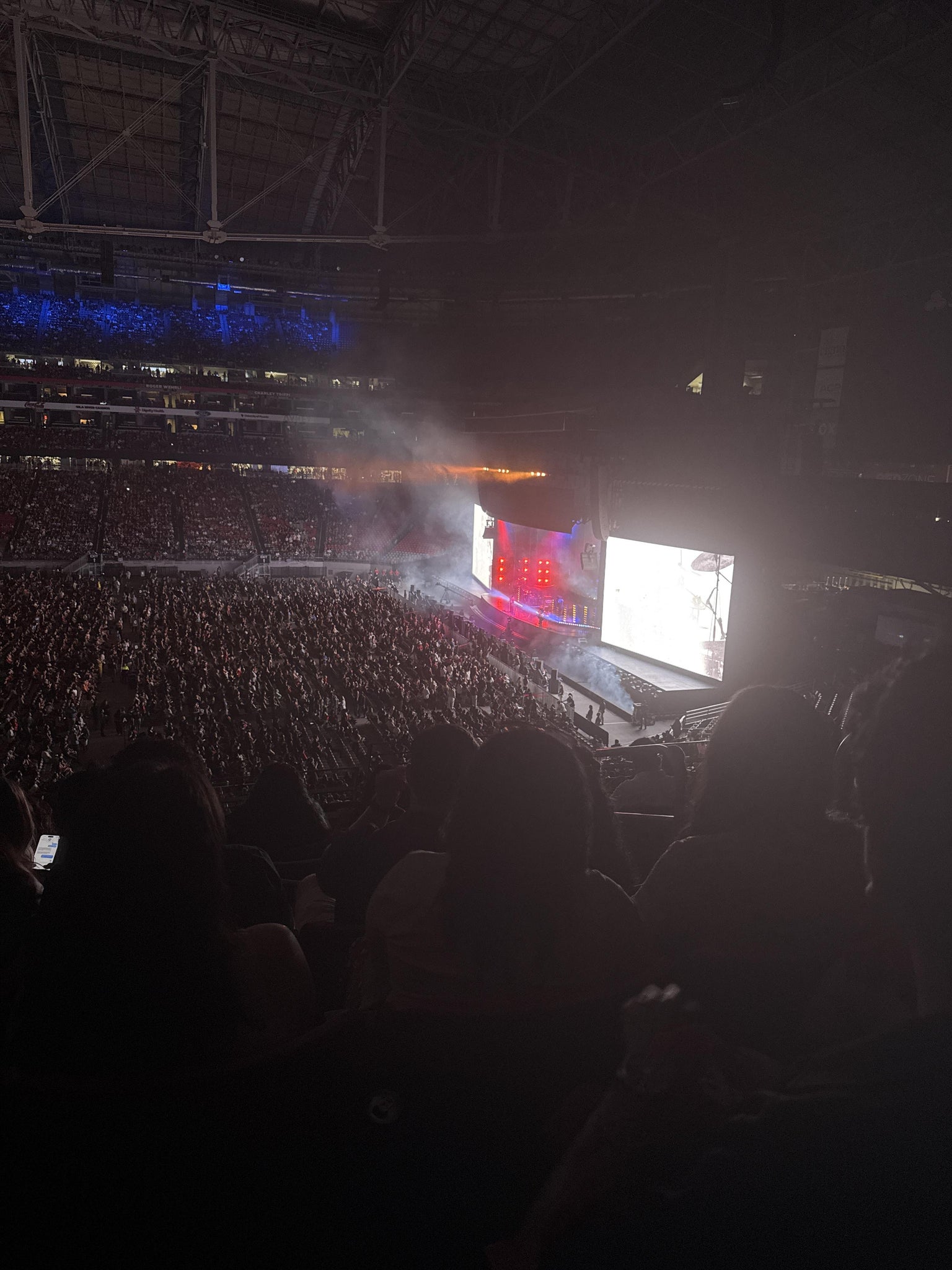 Real Fan View taken from Section 209 at State Farm Stadium by Elizabeth E