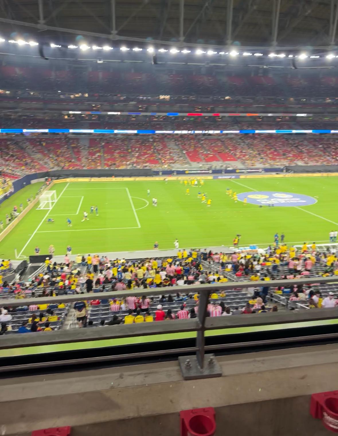 Real Fan View taken from Section 215 at State Farm Stadium by Anonymous User