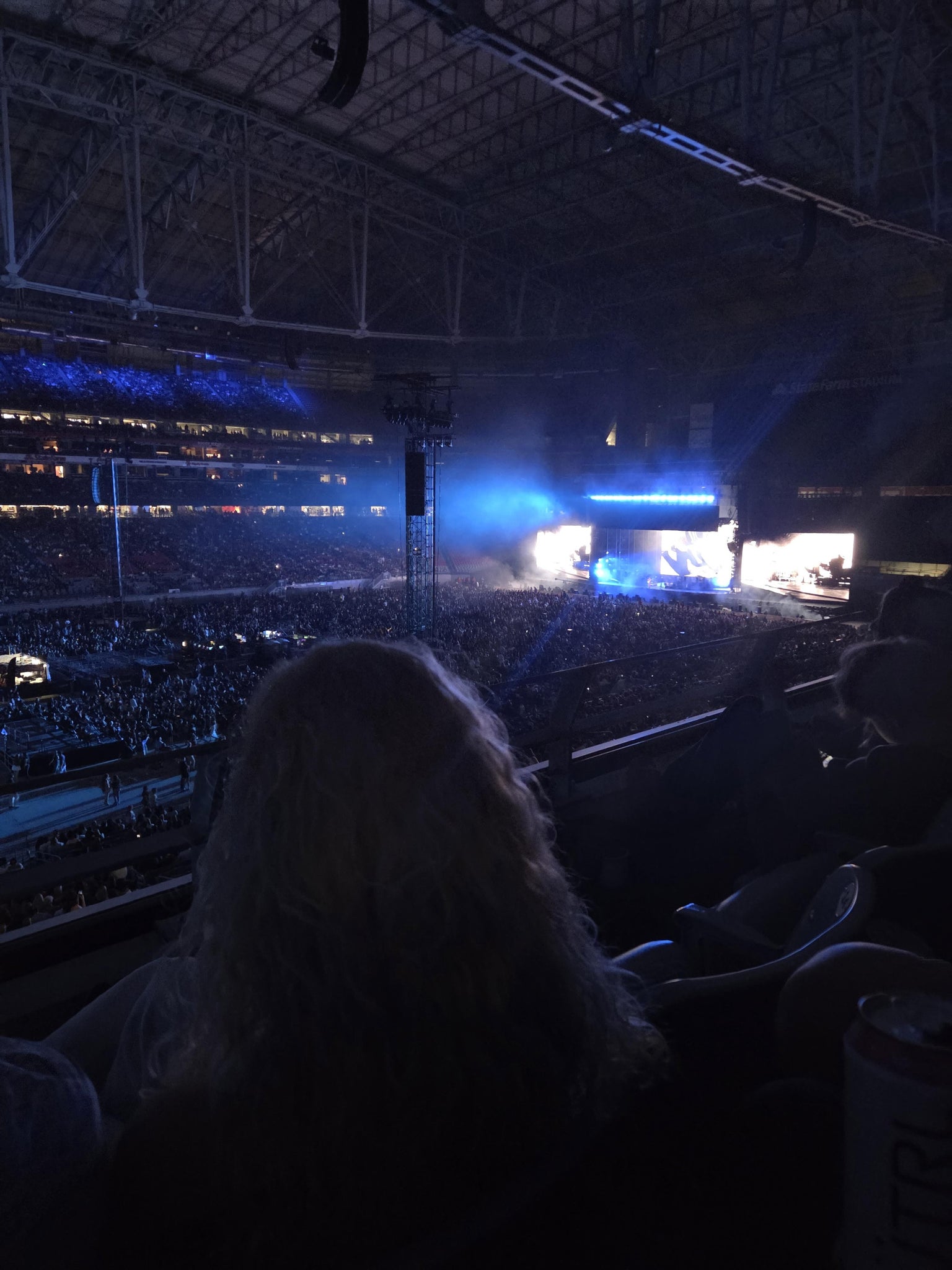 Real Fan View taken from Section 216 at State Farm Stadium by Hector A