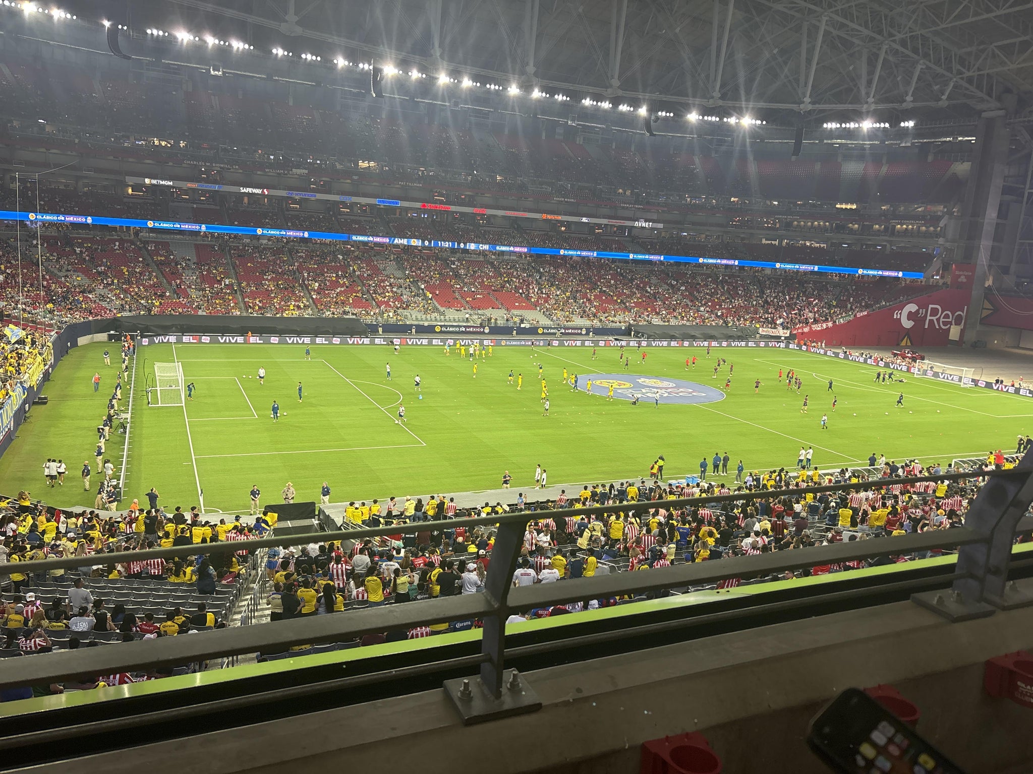 Real Fan View taken from Section 217 at State Farm Stadium by Joanna R