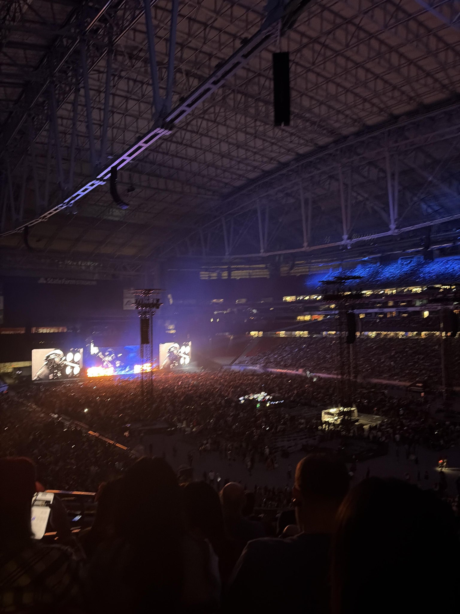 Real Fan View taken from Section 229 at State Farm Stadium by Fatima K
