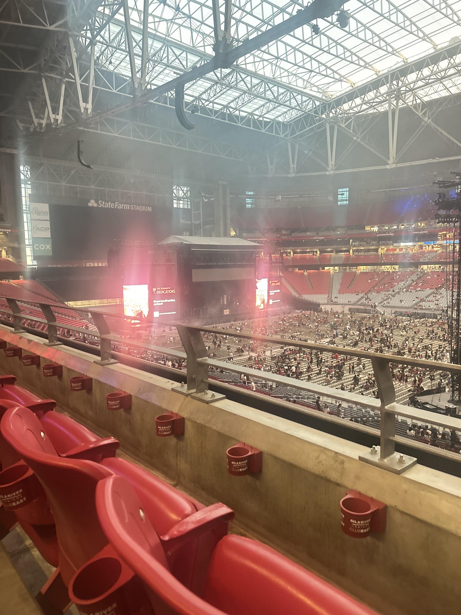 Real Fan View taken from Section 235 at State Farm Stadium by Shayla S