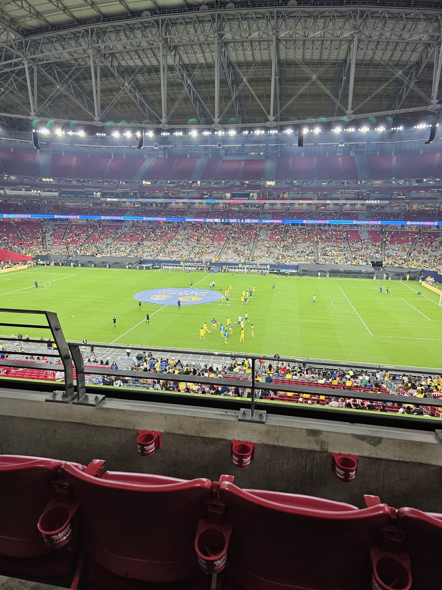 Real Fan View taken from Section 235 at State Farm Stadium by Anonymous User