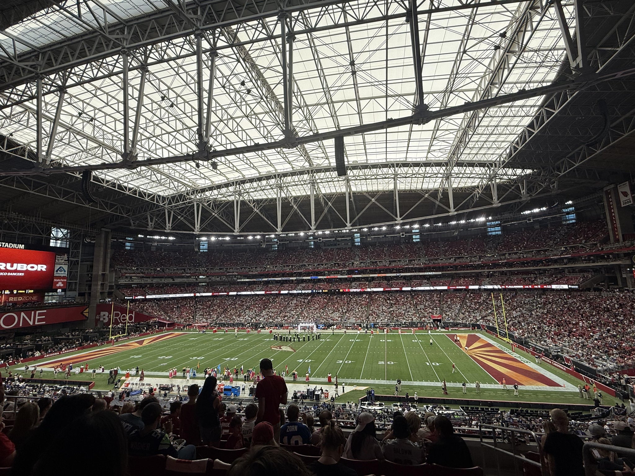 Real Fan View taken from Section 235 at State Farm Stadium by Addison S