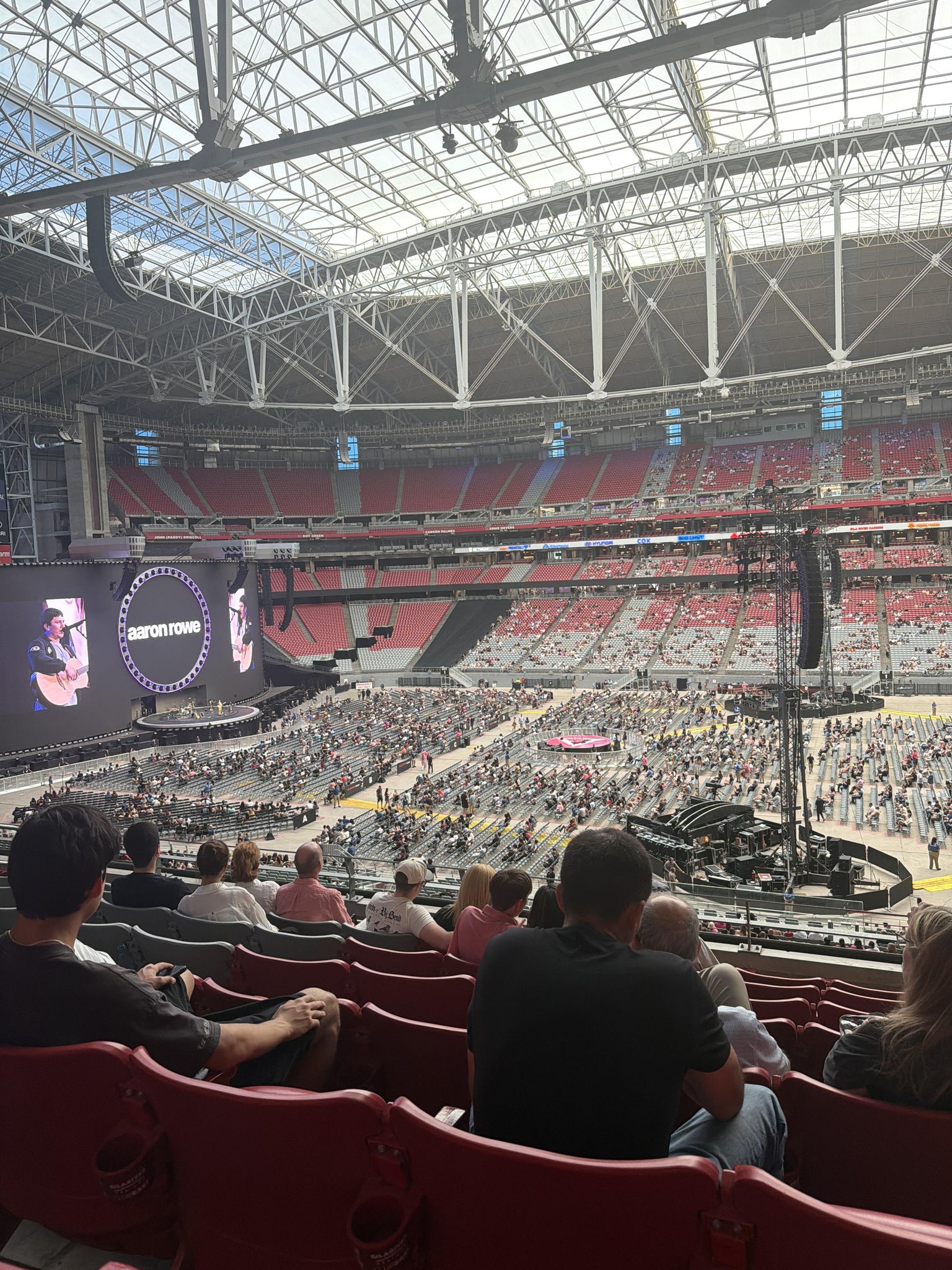 Real Fan View taken from Section 236 at State Farm Stadium by Ireland M