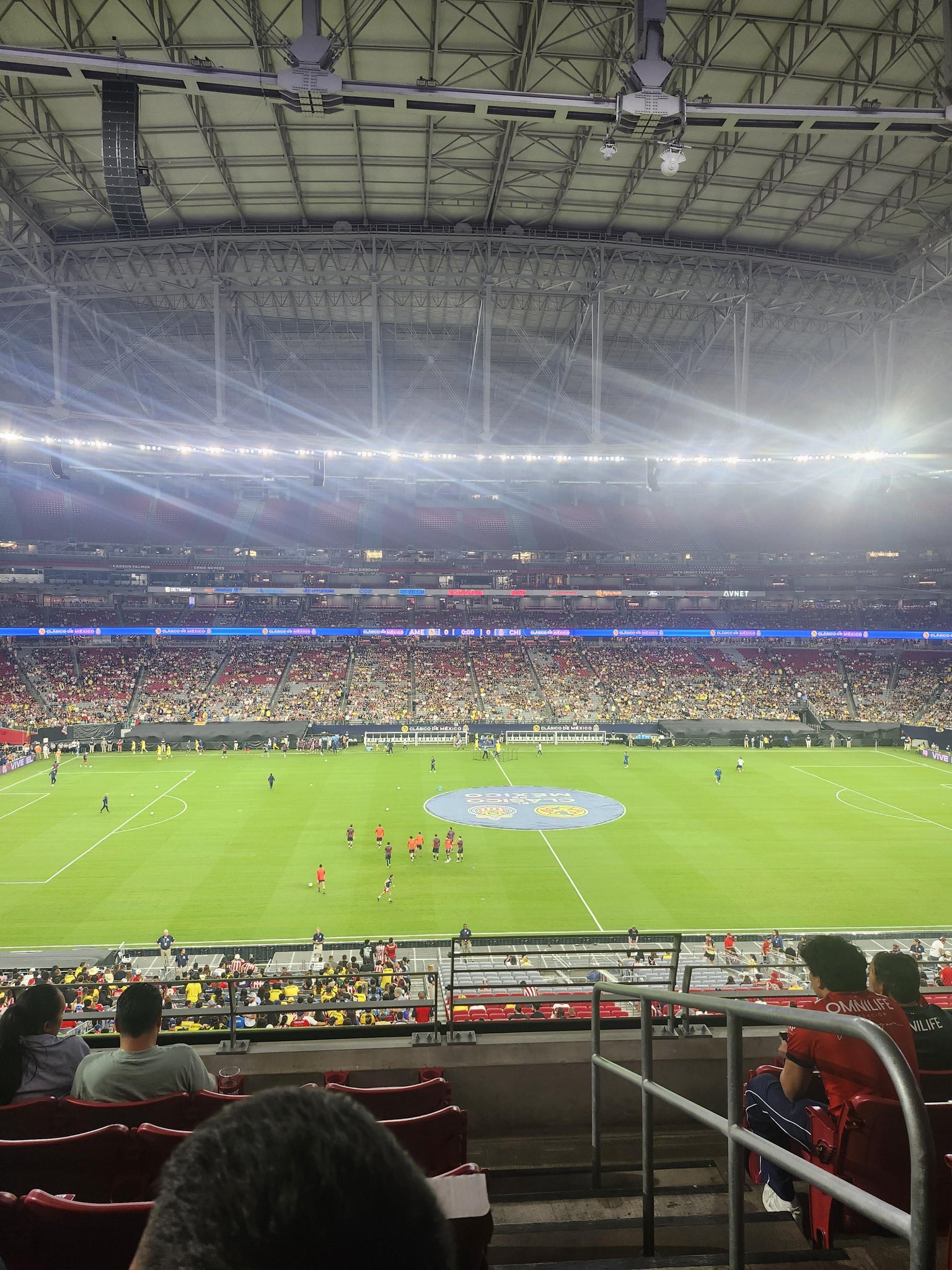 Real Fan View taken from Section 239 at State Farm Stadium by Eduardo A
