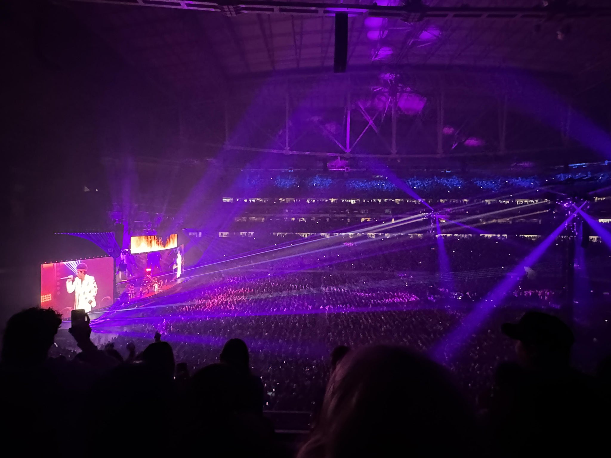 Real Fan View taken from Section 240 at State Farm Stadium by Cherise D