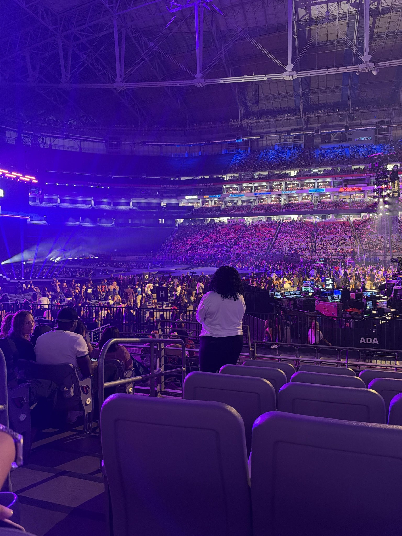 Real Fan View taken from Casa Roja C at State Farm Stadium by Gurpreet K