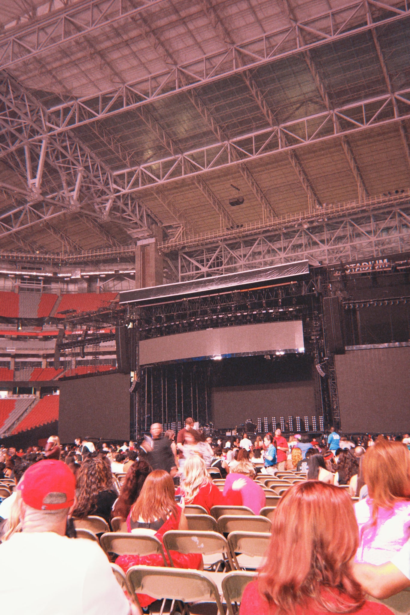 Real Fan View taken from Field F at State Farm Stadium by Bryana C