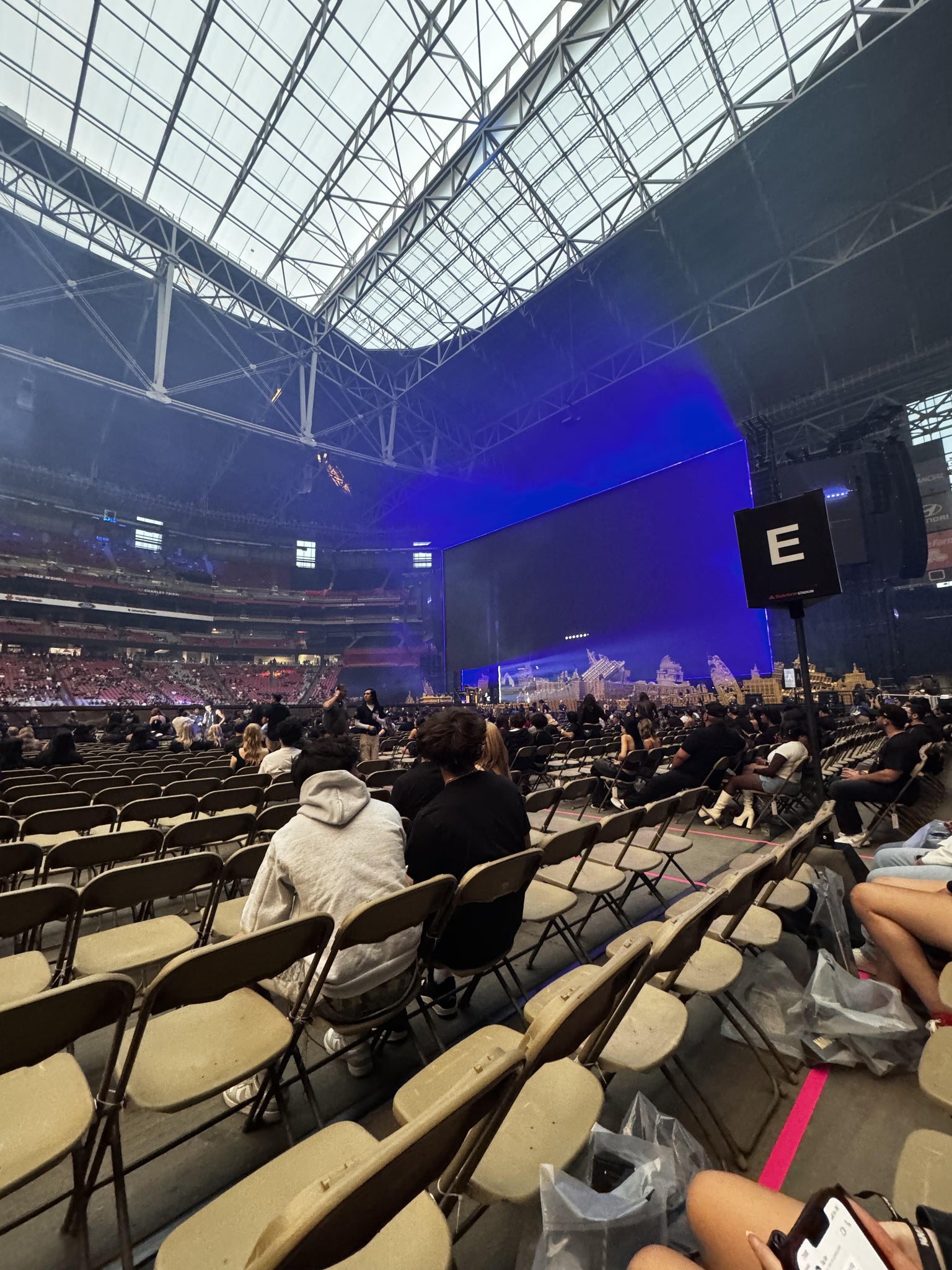 Real Fan View taken from Floor G at State Farm Stadium by Anonymous User