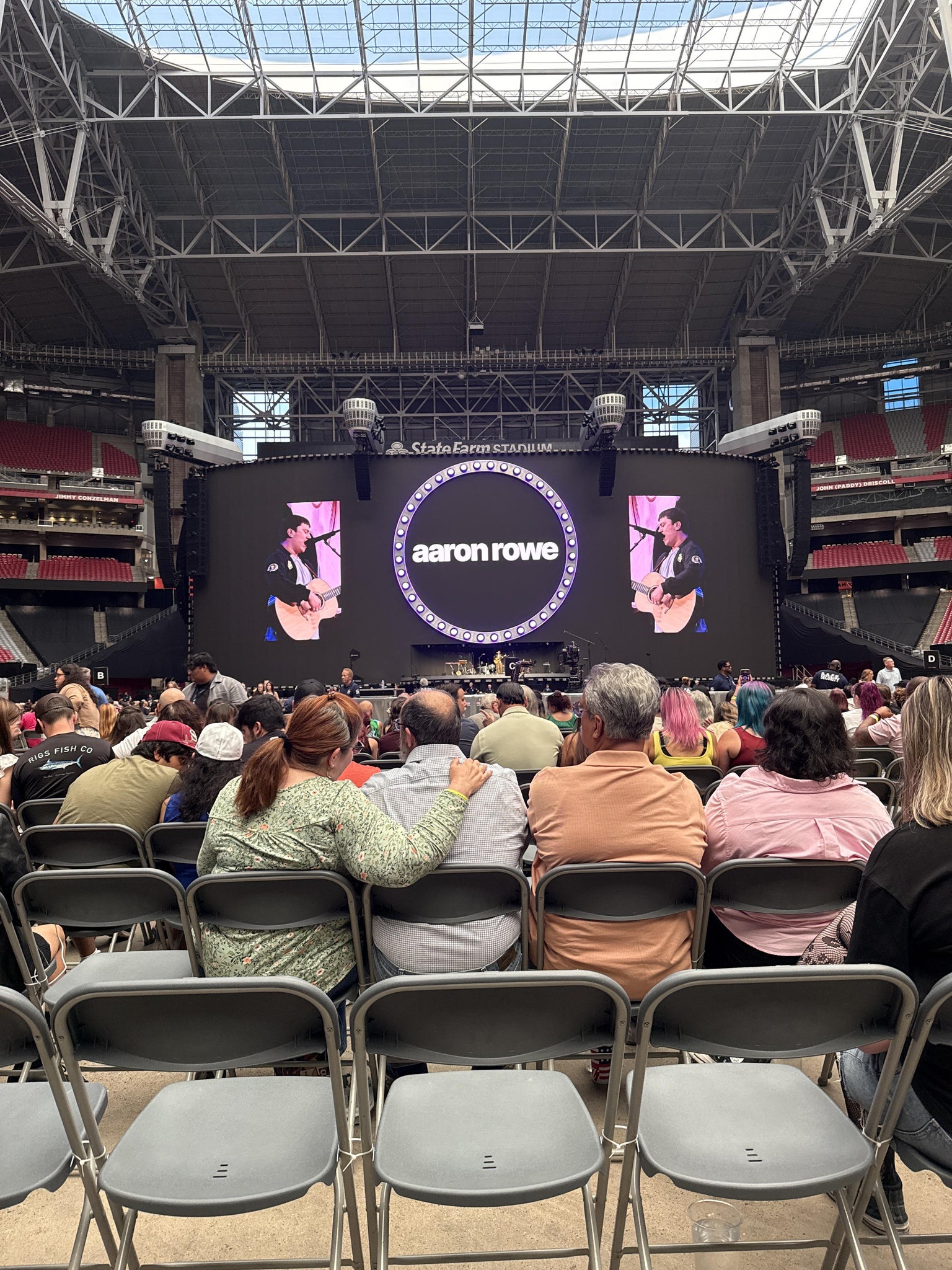 Real Fan View taken from Floor H at State Farm Stadium by Alicia W