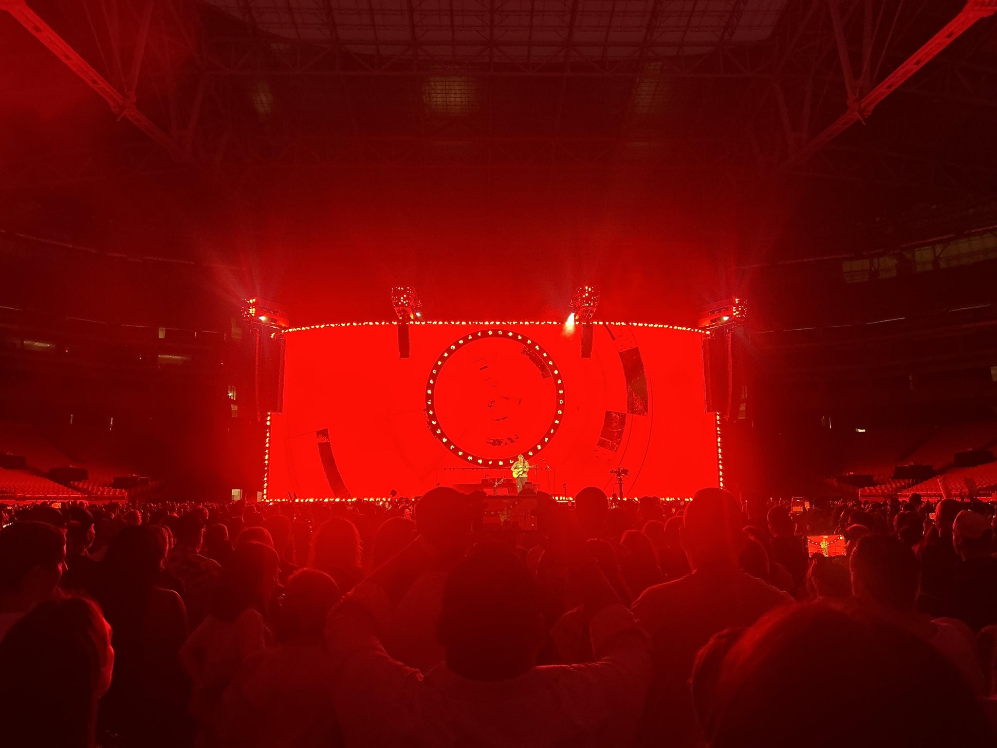 Real Fan View taken from Floor H at State Farm Stadium by Matthew S