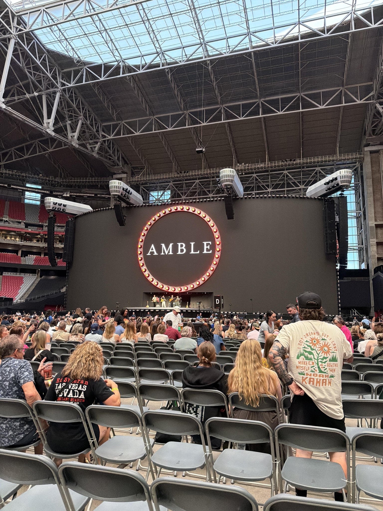Real Fan View taken from Floor J at State Farm Stadium by Sawyer M