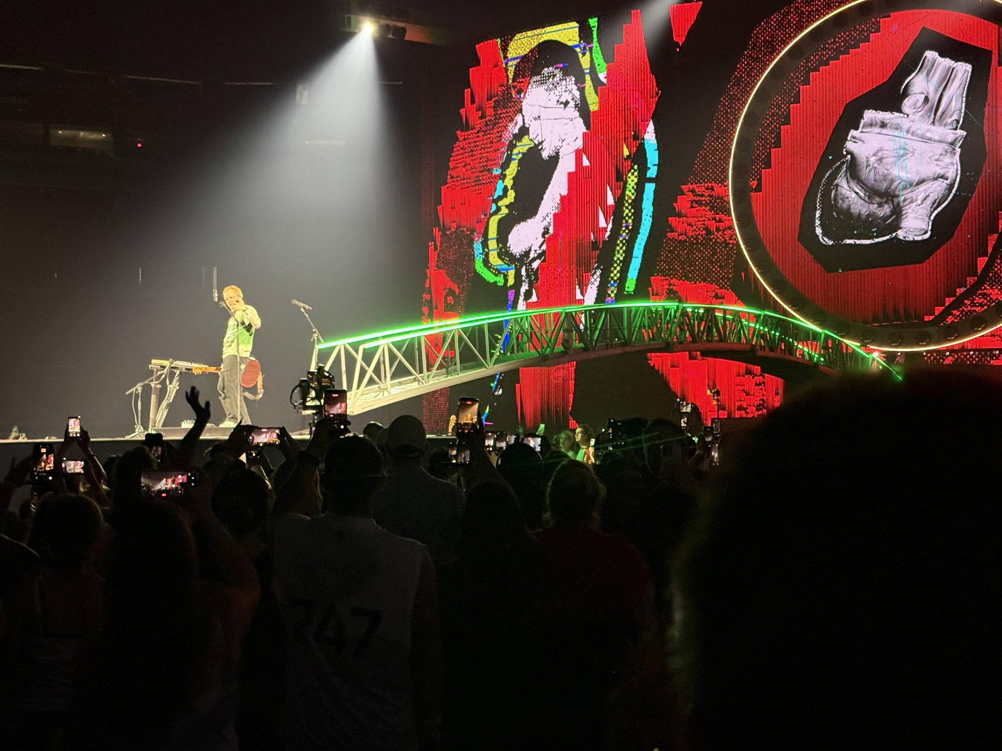 Real Fan View taken from Floor J at State Farm Stadium by Molly W