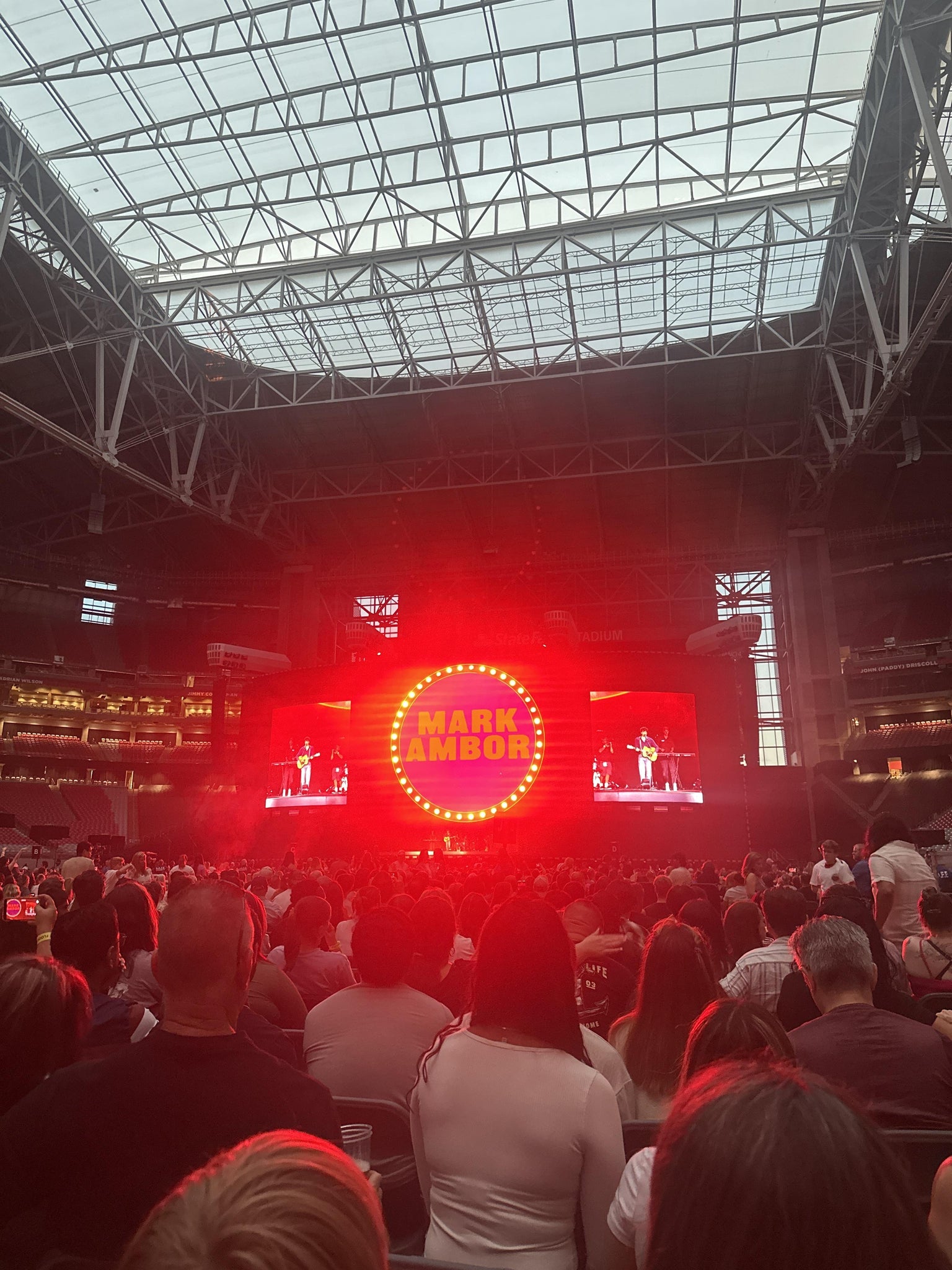 Real Fan View taken from Floor J at State Farm Stadium by Daija J
