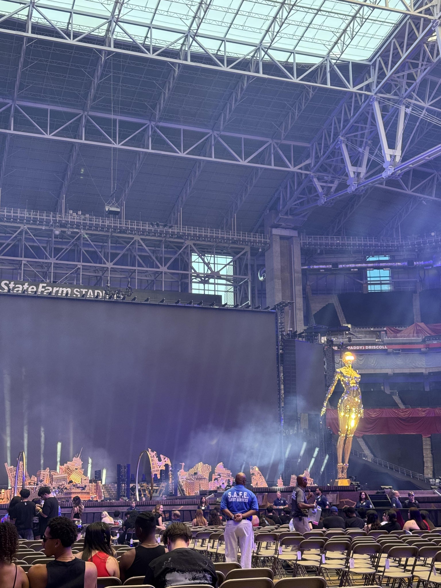 Real Fan View taken from Floor P at State Farm Stadium by Frankie Z