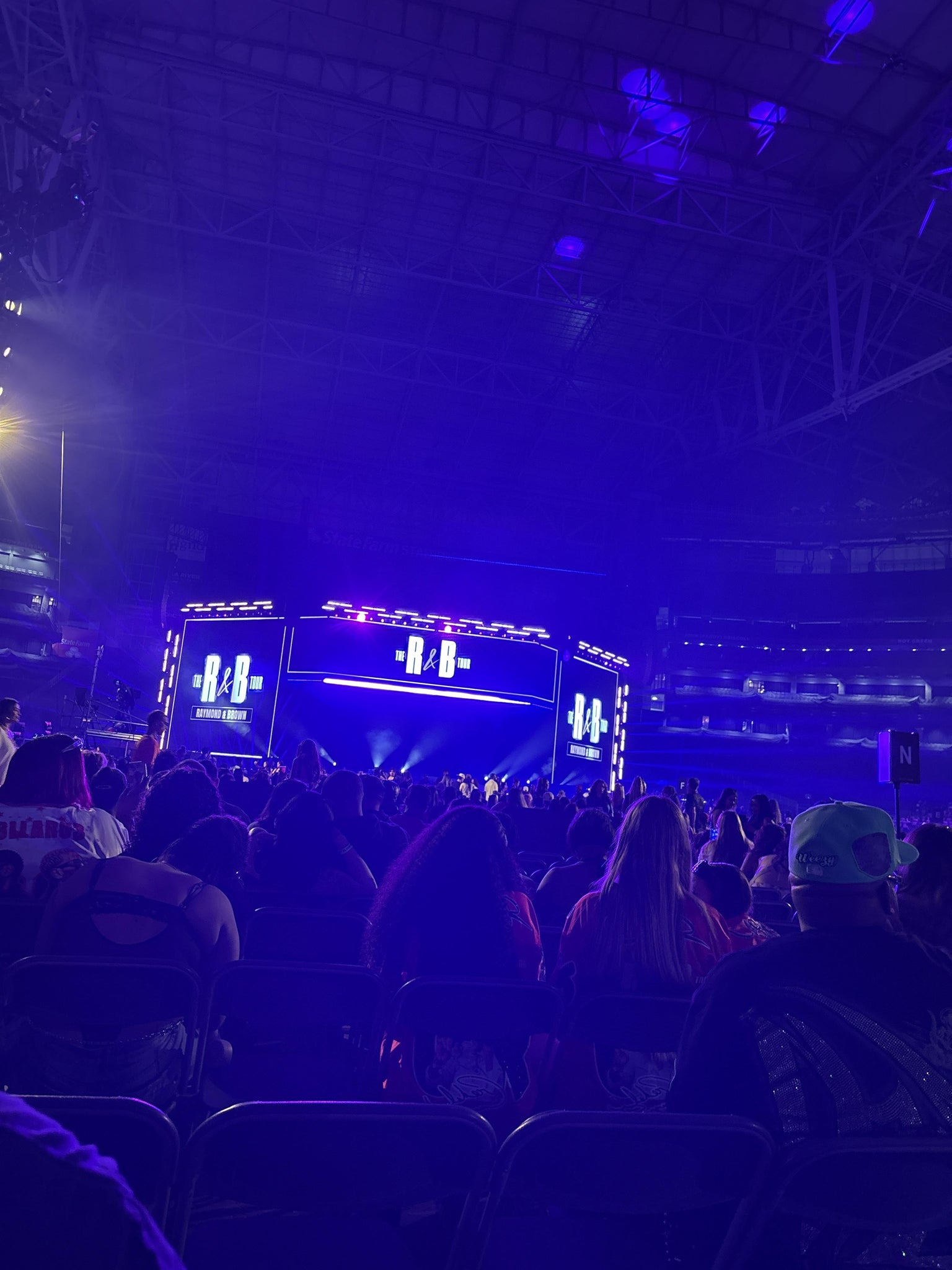 Real Fan View taken from Floor T at State Farm Stadium by Cloe B