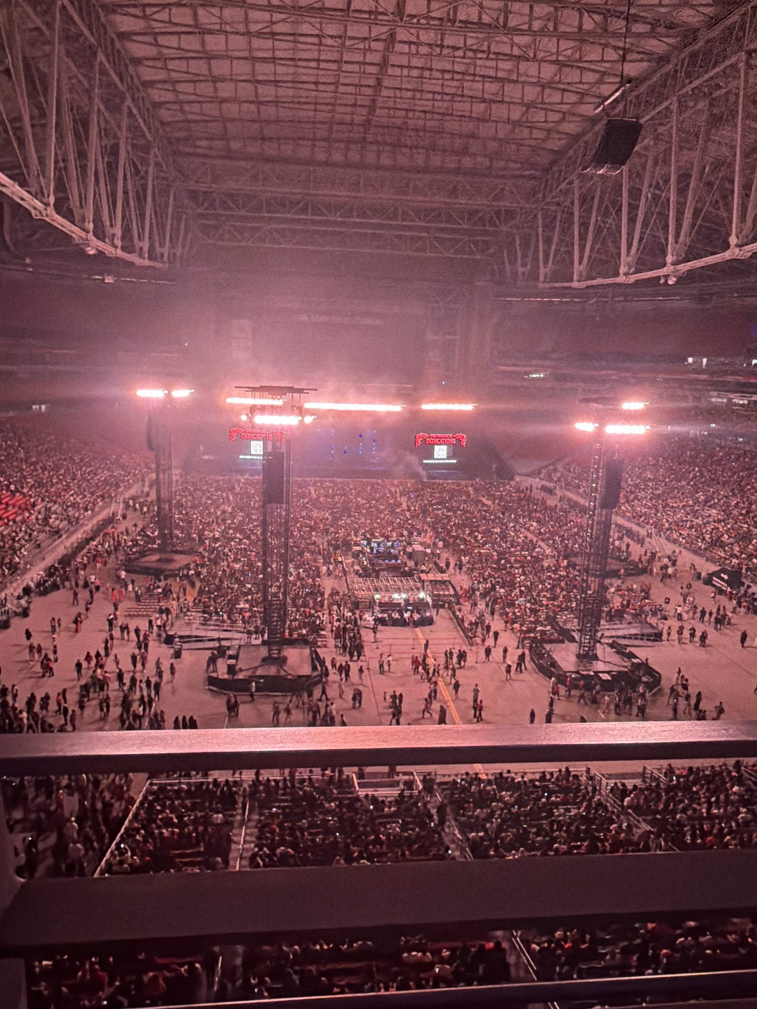 Real Fan View taken from Ring Of Honor 429 at State Farm Stadium by Tiana G