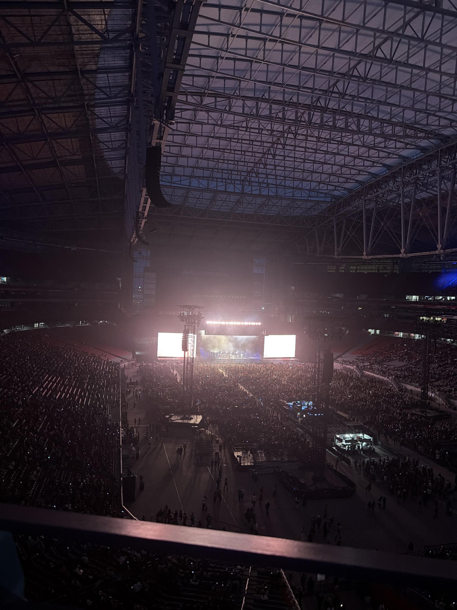 Real Fan View taken from Ring Of Honor 432 at State Farm Stadium by Nina B