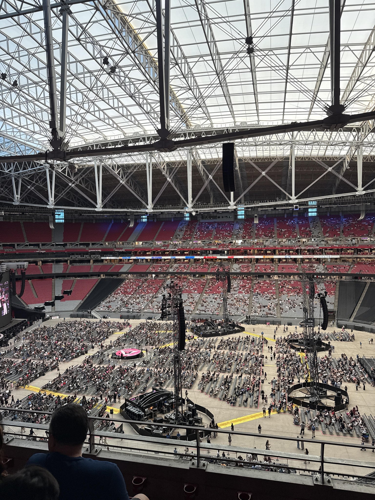 Real Fan View taken from Ring Of Honor 441 at State Farm Stadium by Mehran D