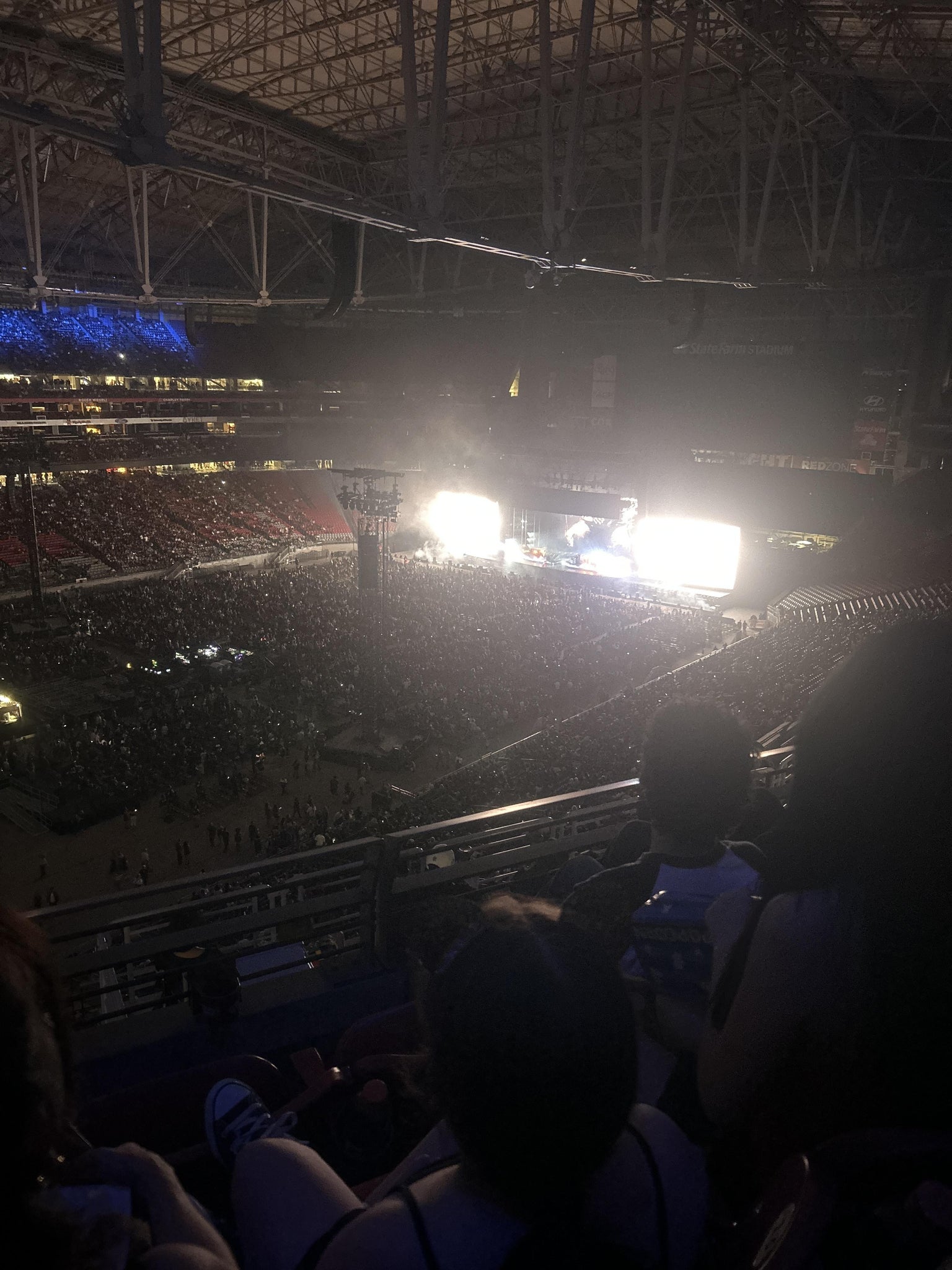 Real Fan View taken from Terrace 419 at State Farm Stadium by Joselyn H
