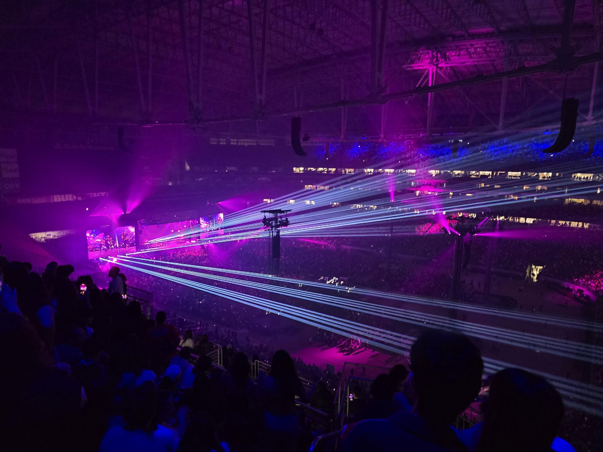 Real Fan View taken from Terrace 437 at State Farm Stadium by Maria engracia M