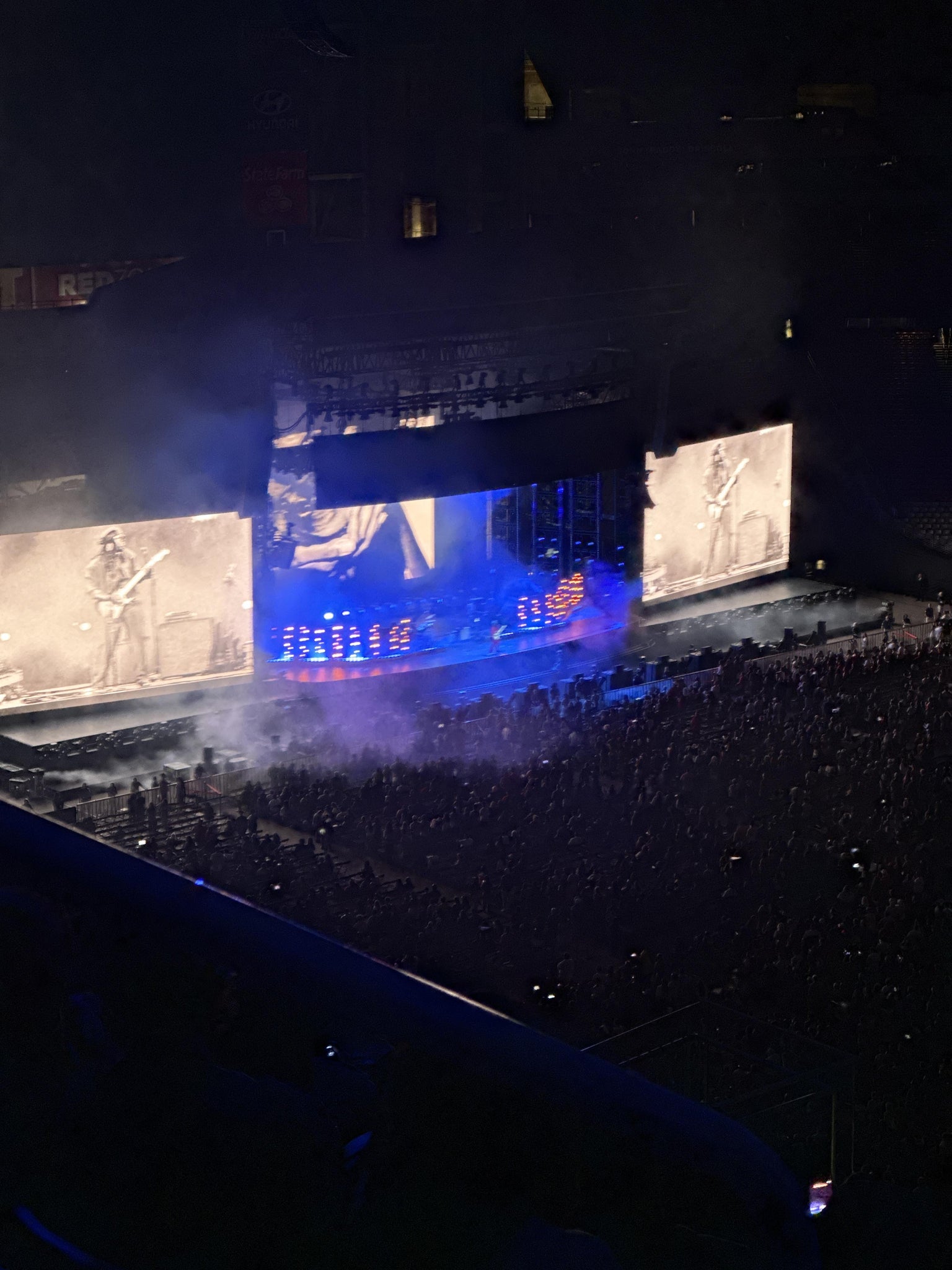 Real Fan View taken from Terrace 438 at State Farm Stadium by Alicia P