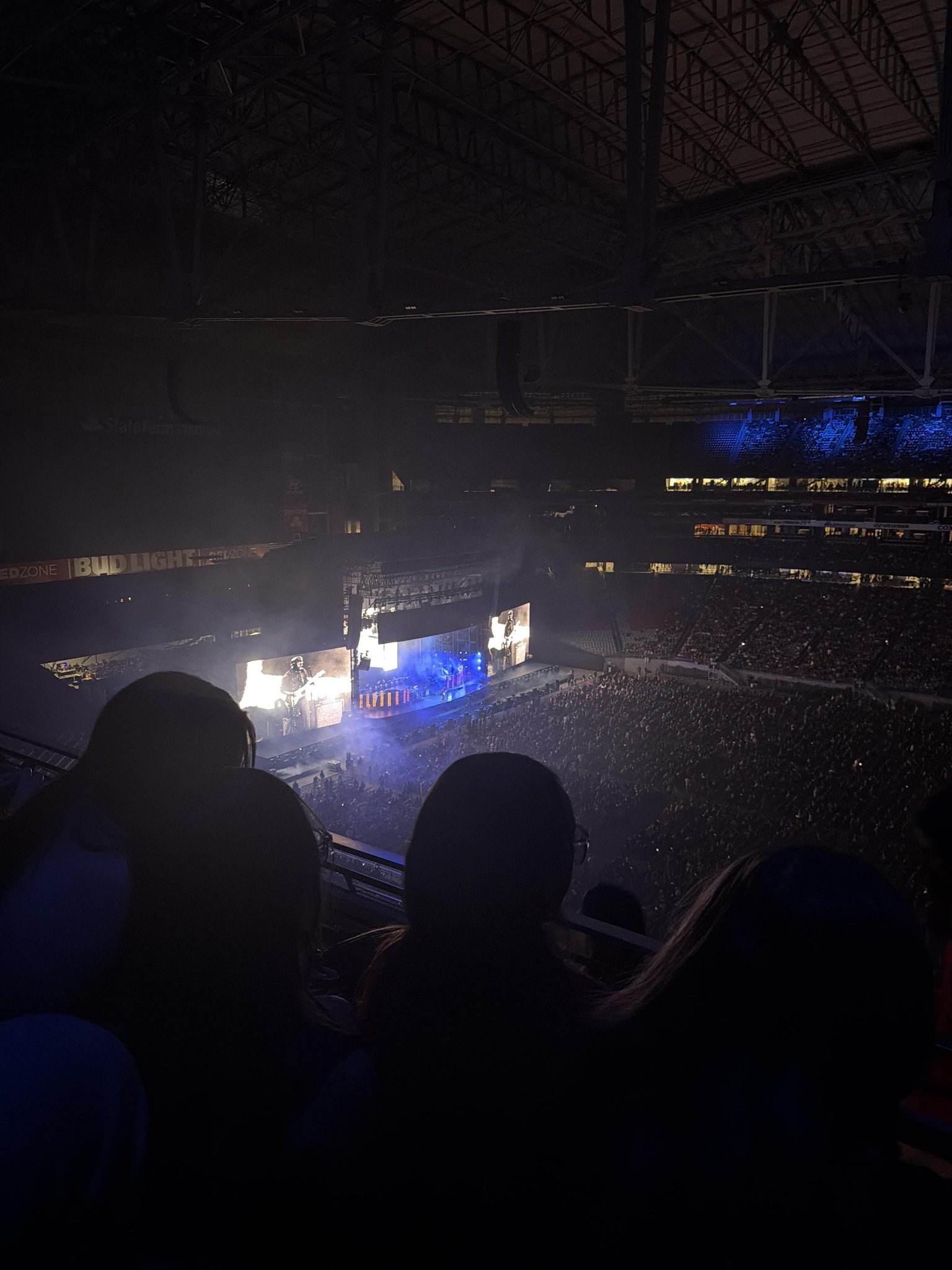 Real Fan View taken from Terrace 443 at State Farm Stadium by Patricia G