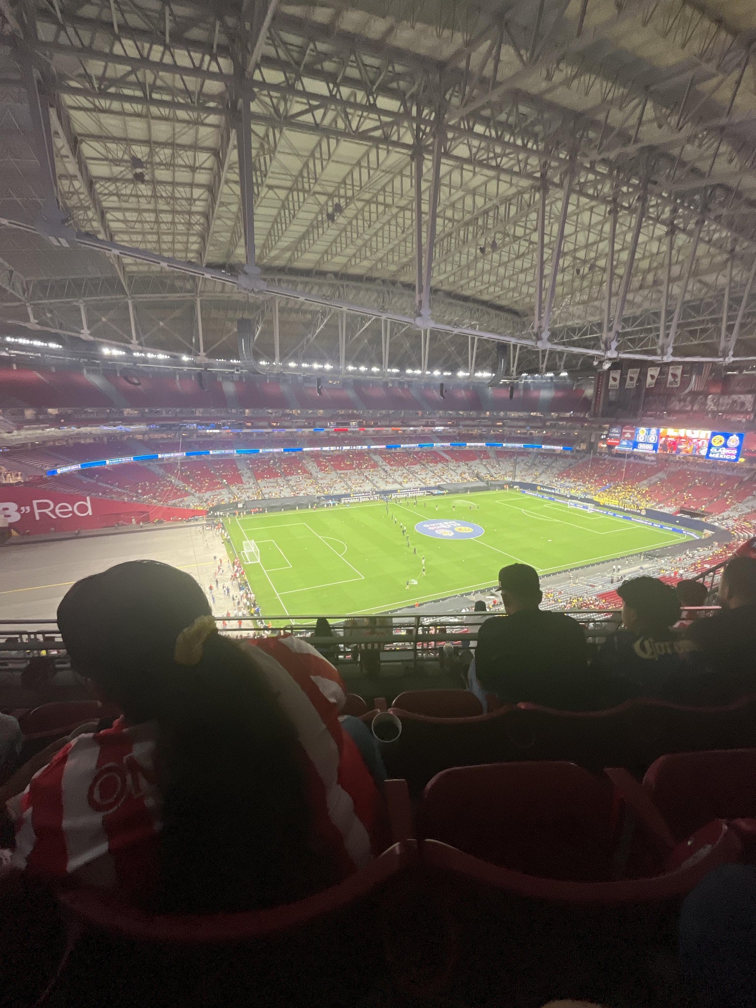 Real Fan View taken from Terrace 450 at State Farm Stadium by Angel M