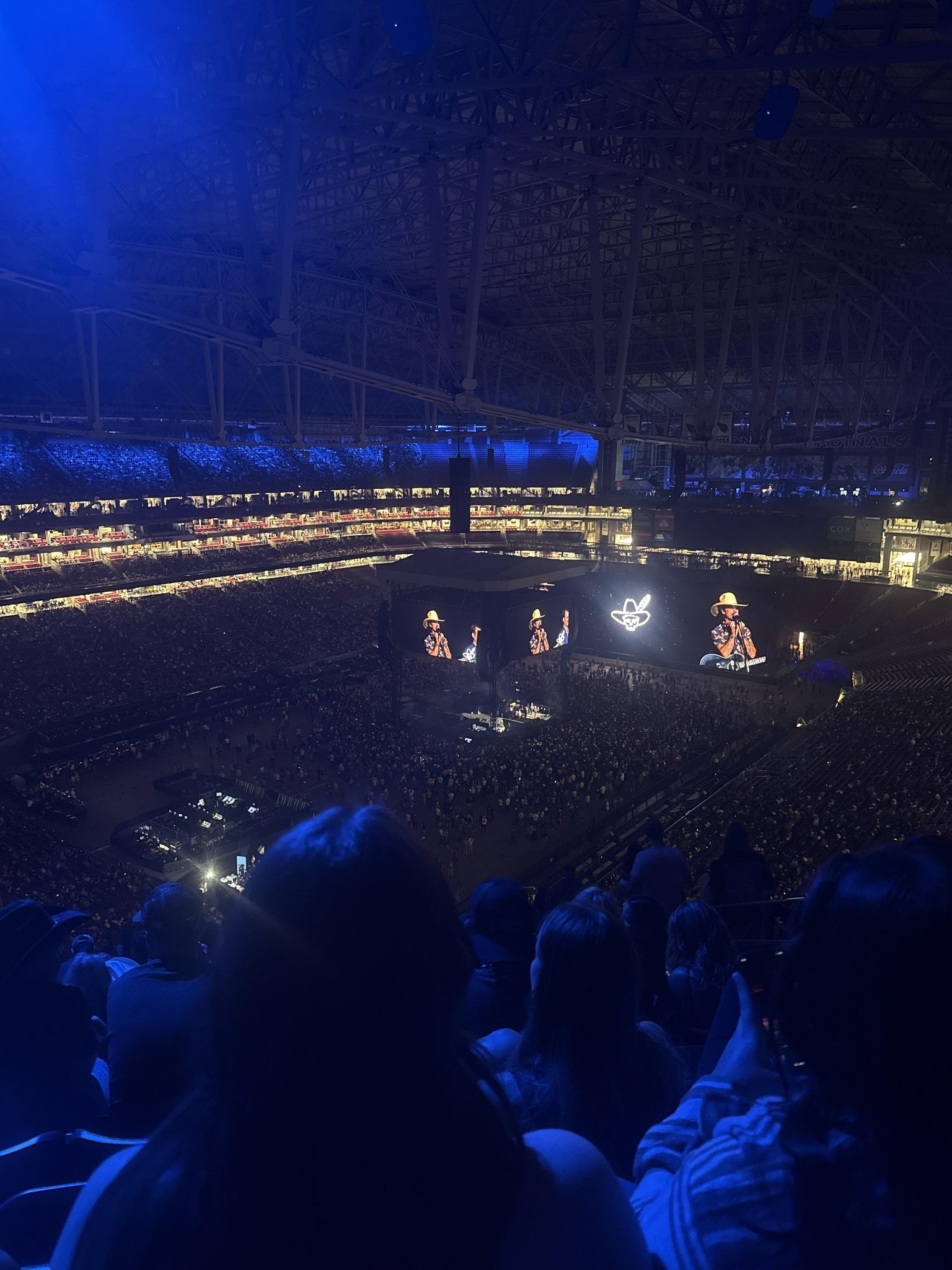 Real Fan View taken from Terrace 453 at State Farm Stadium by Holley M