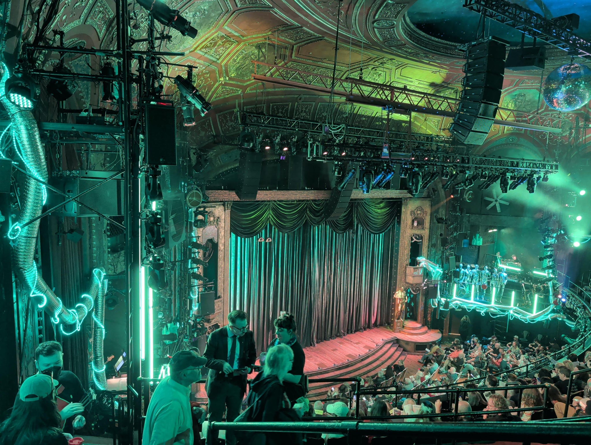Real Fan View taken from MID Mezzanine Side at Studio 54 - New York by Ben S