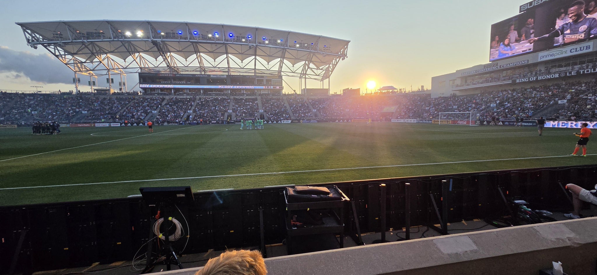 Real Fan View taken from Section 126 at Subaru Park by Scott S