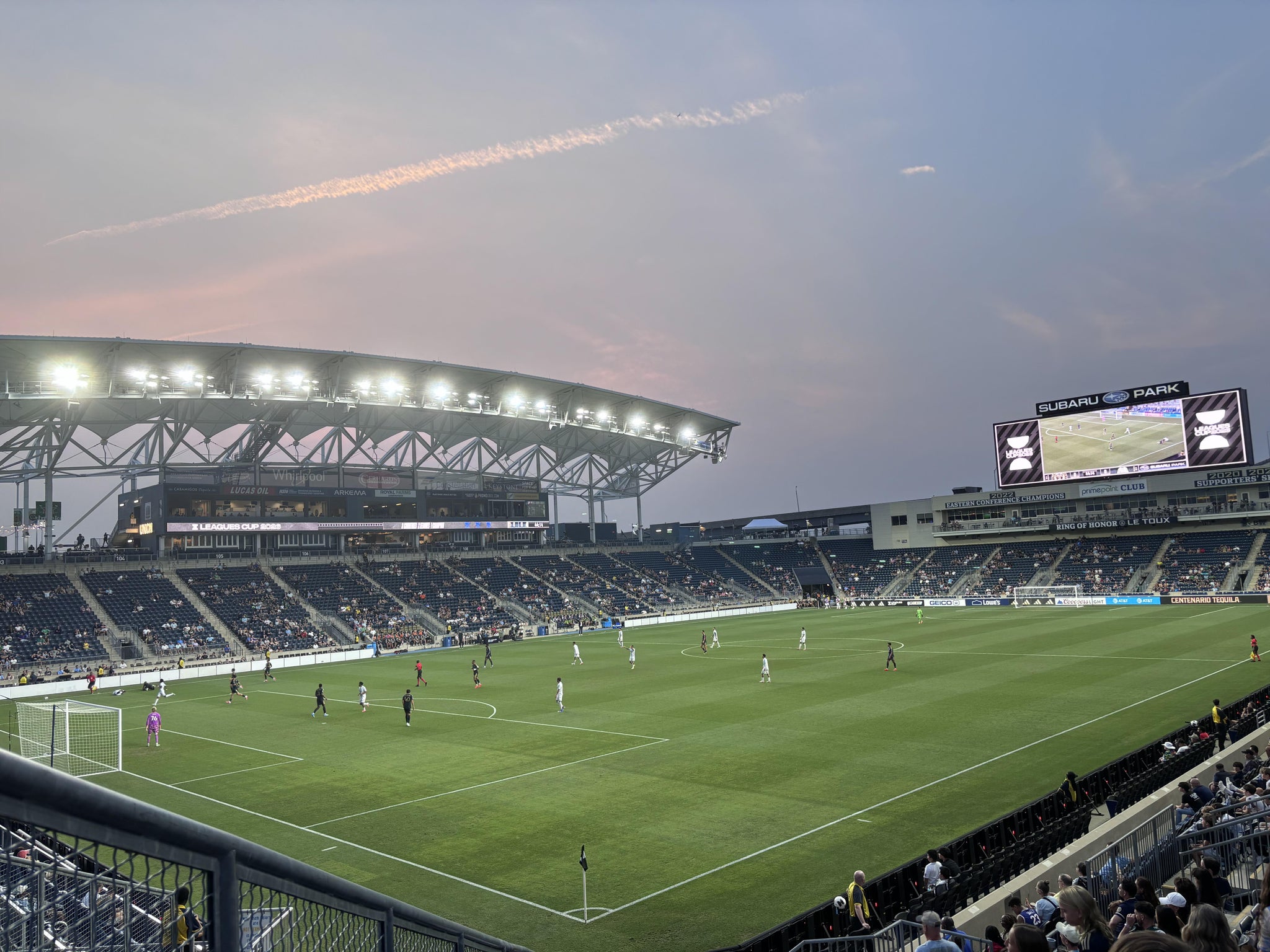 Real Fan View taken from Section 133 at Subaru Park by Jeffrey C