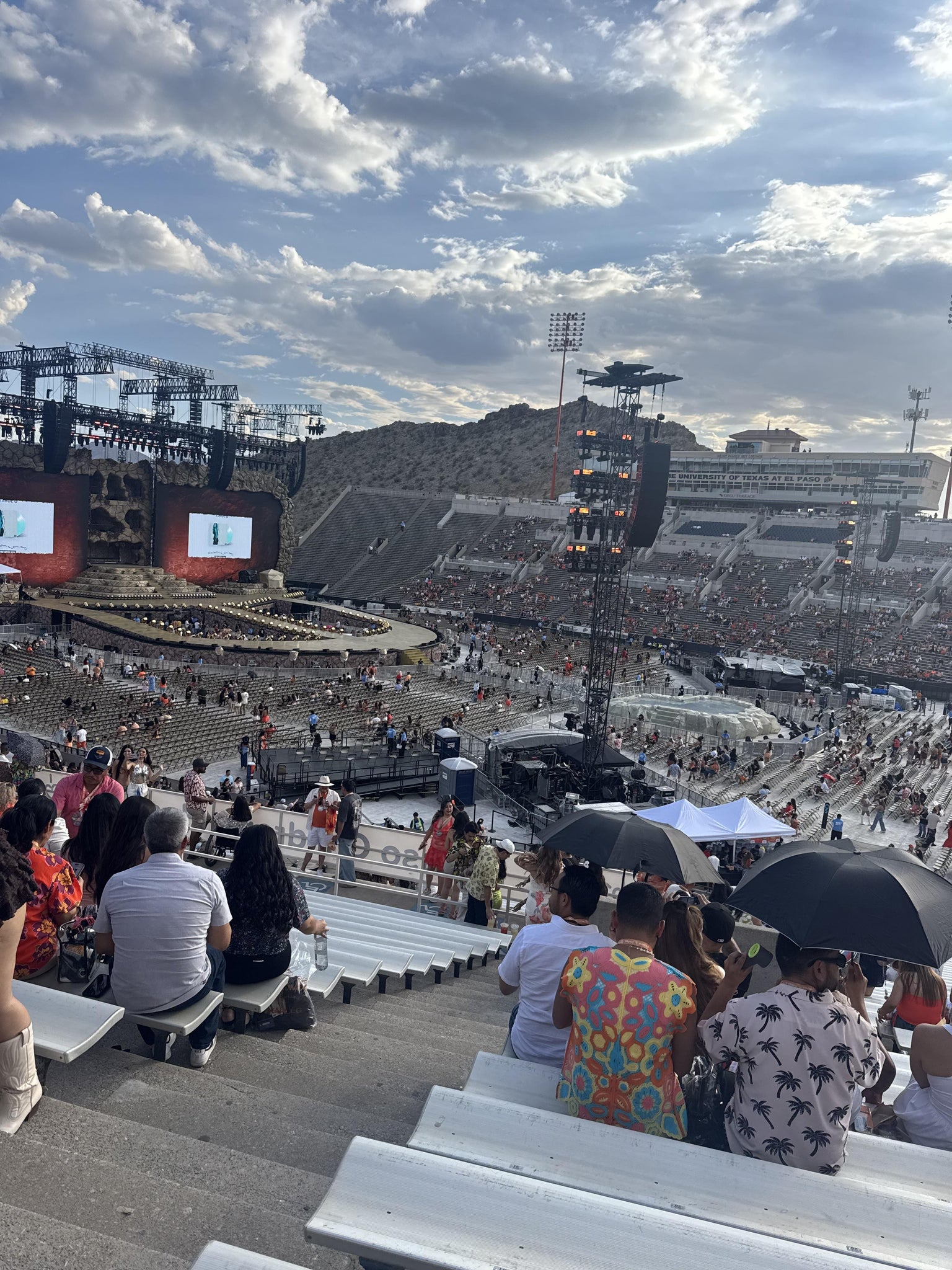 Real Fan View taken from Section 18 at Sun Bowl Stadium by Roy G