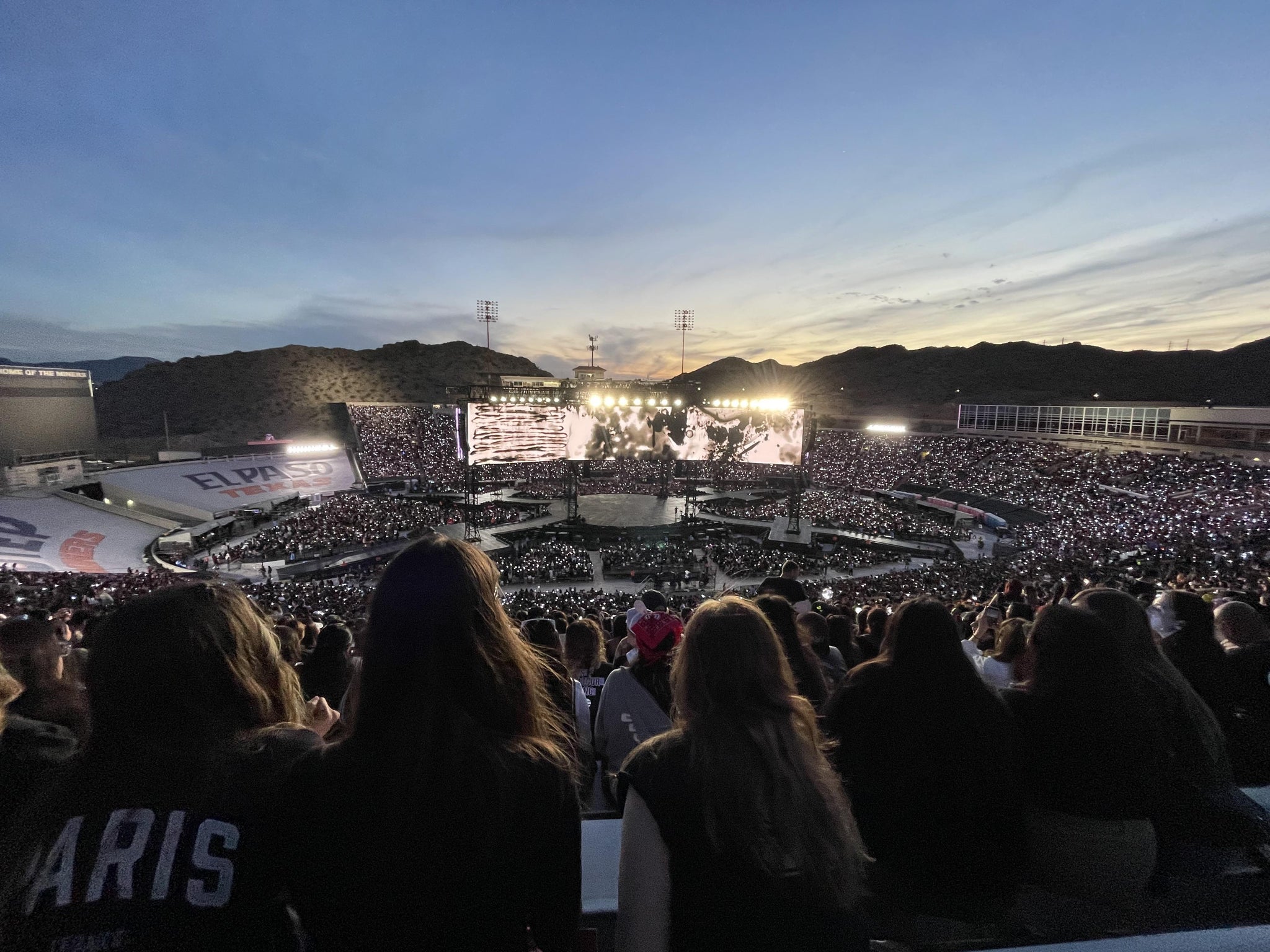 Real Fan View taken from Section 23 at Sun Bowl Stadium by Brenda M