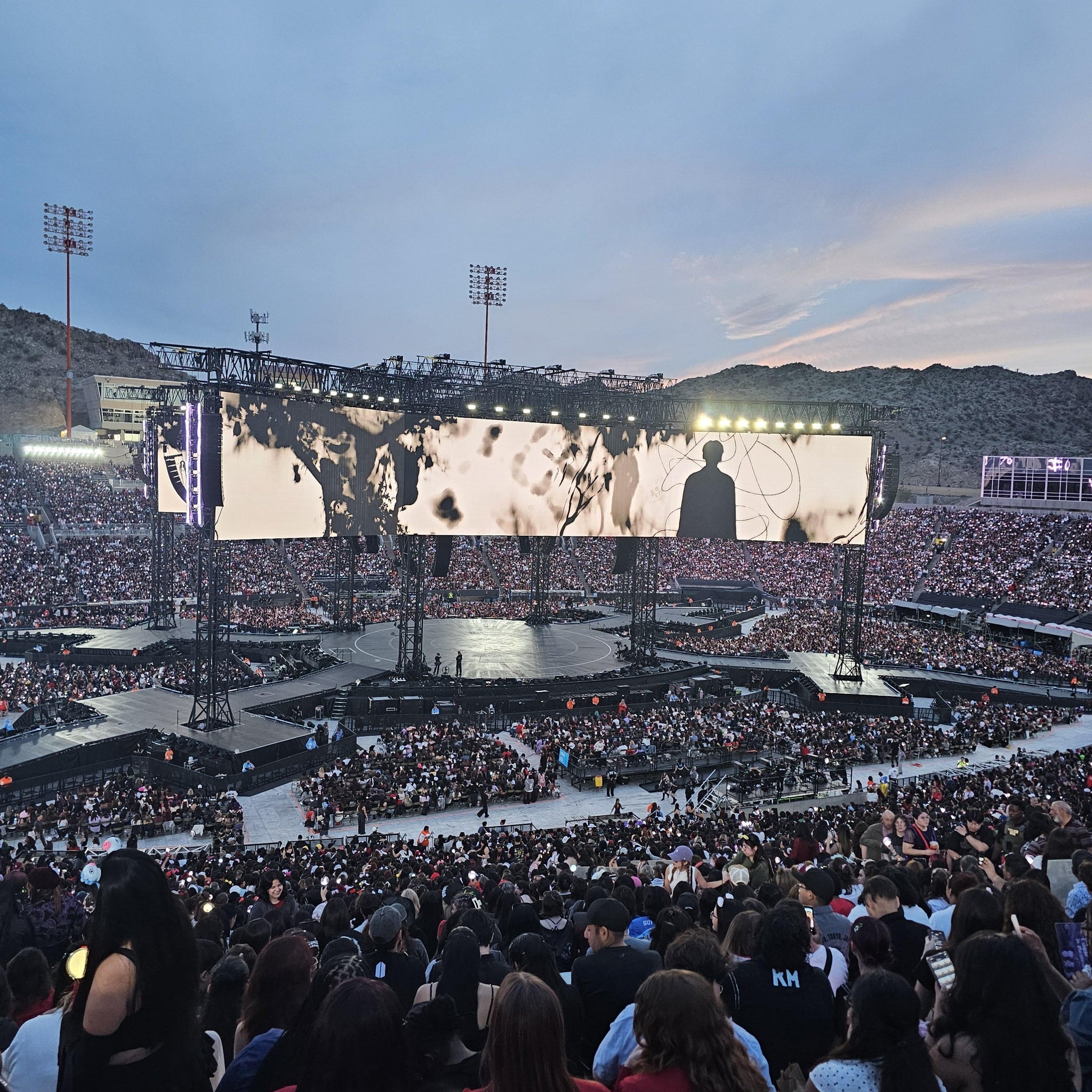 Real Fan View taken from Section 24 at Sun Bowl Stadium by Maritza L