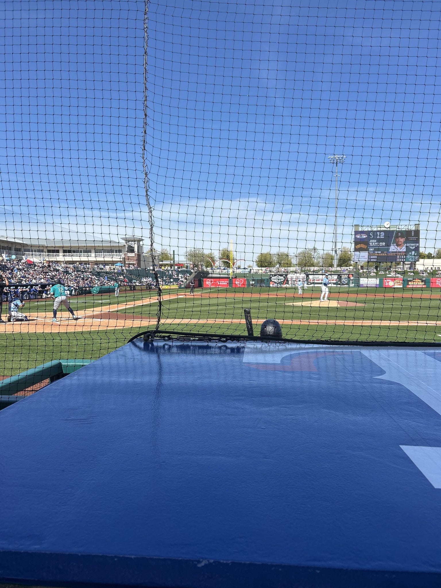 Real Fan View taken from Section 108 at Surprise Stadium by Loren F