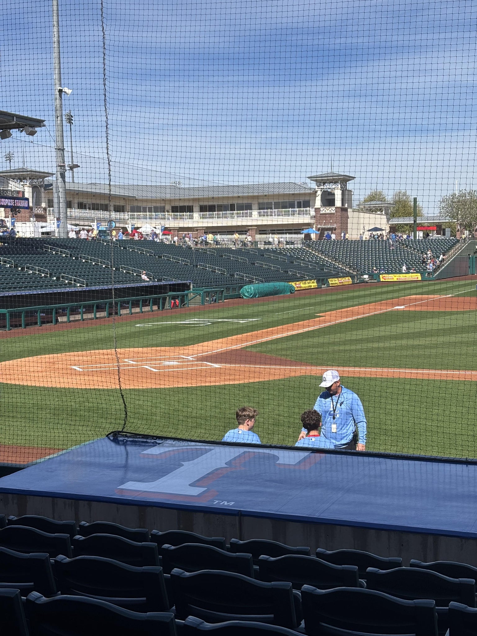 Real Fan View taken from Section 108 at Surprise Stadium by Pamela R
