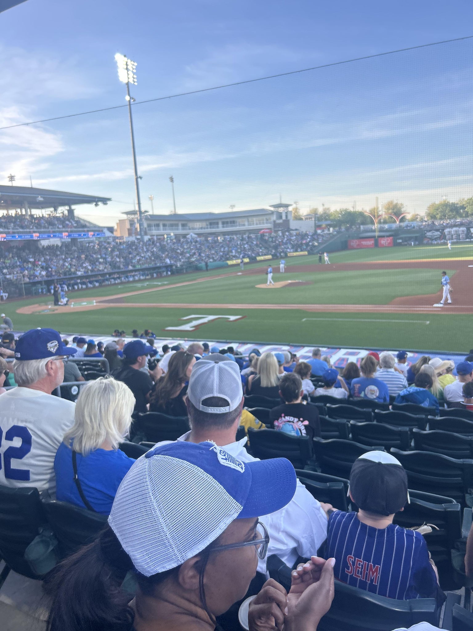Real Fan View taken from Section 112 at Surprise Stadium by Anonymous User