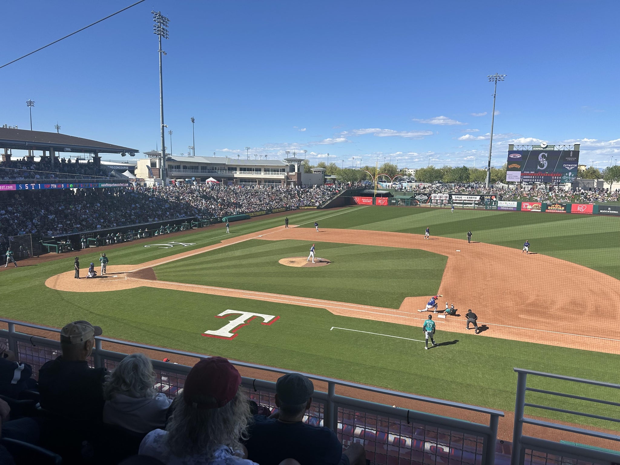 Real Fan View taken from Lgnd at Surprise Stadium by Daniel V