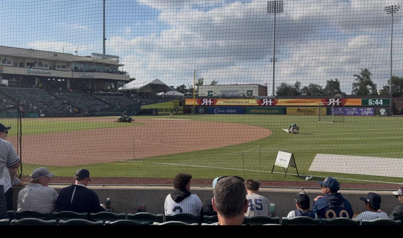 Real Fan View taken from Section 103 at Sutter Health Park by Shawn B