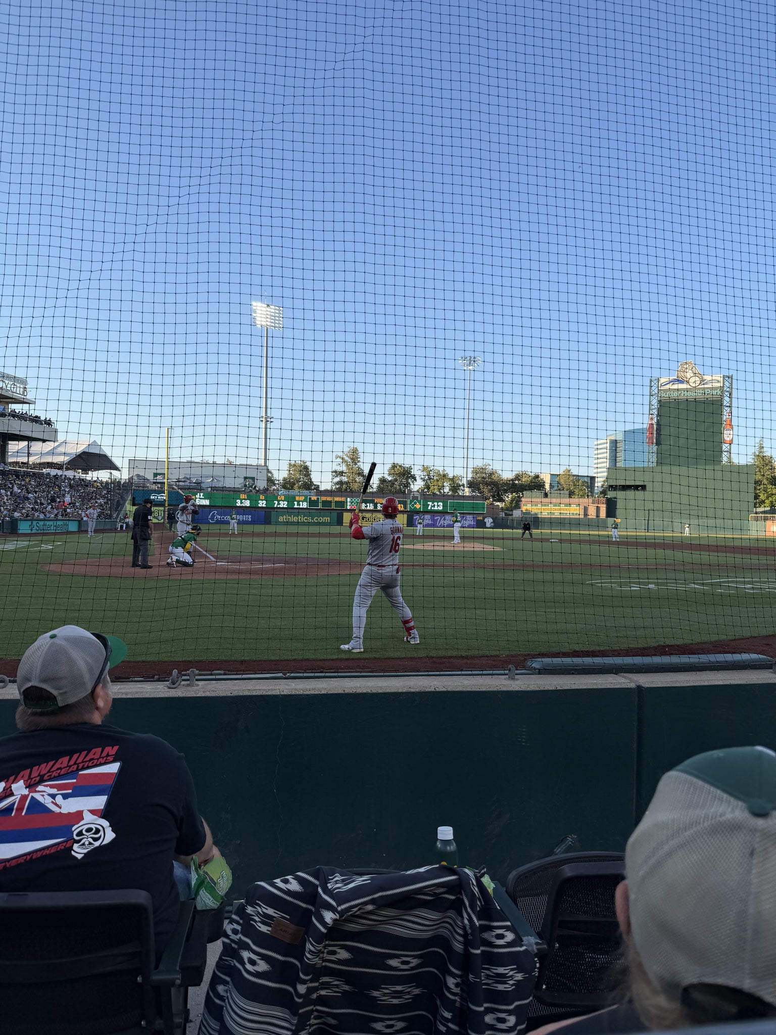 Real Fan View taken from Section 109 at Sutter Health Park by William O