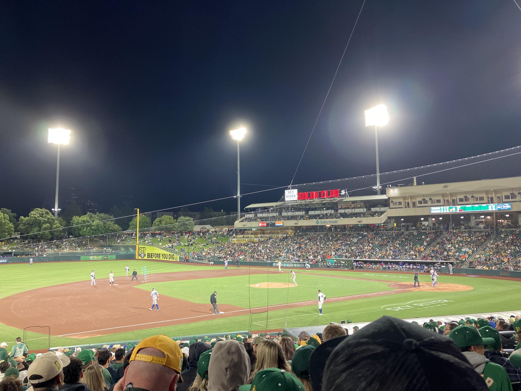 Sutter Health Park - Section 120 Seat View | SeatGeek